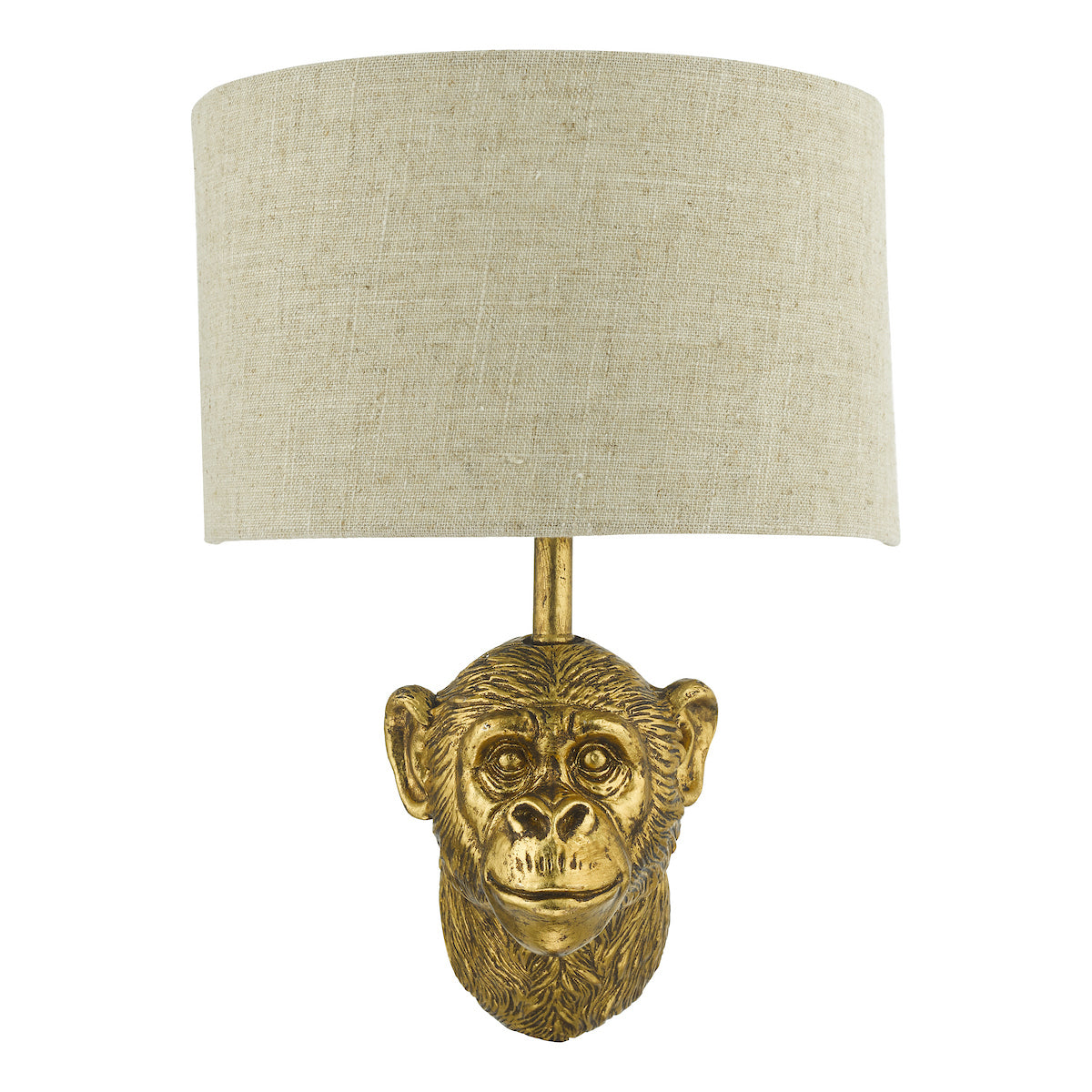 RAUL 1LT W/LT MONKEY GOLD CW SHADE