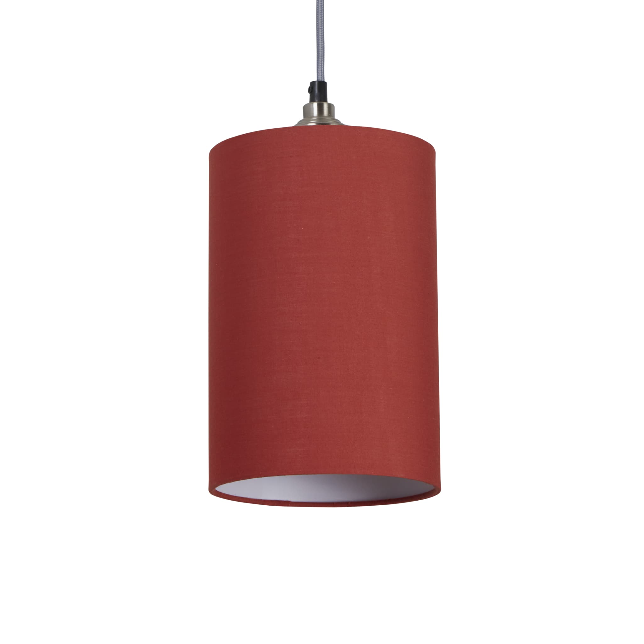 Clyde Cylinder Shade 16cm - Terracotta