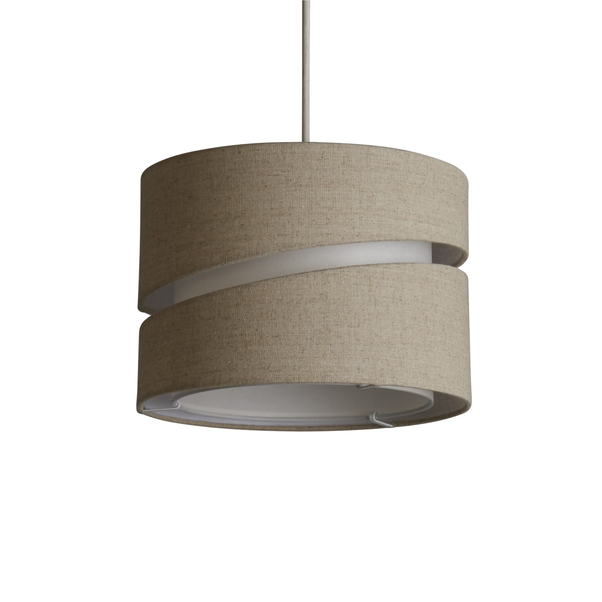Finn 2 Tier 28cm shade Natural