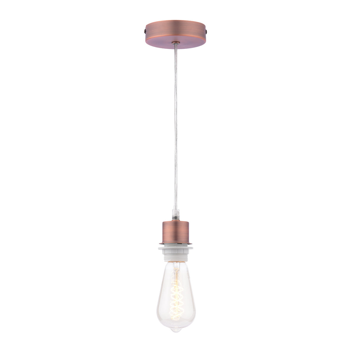 ACCESSORIES 1LT AGED COPPER E27 SUSPENSION WITH CL