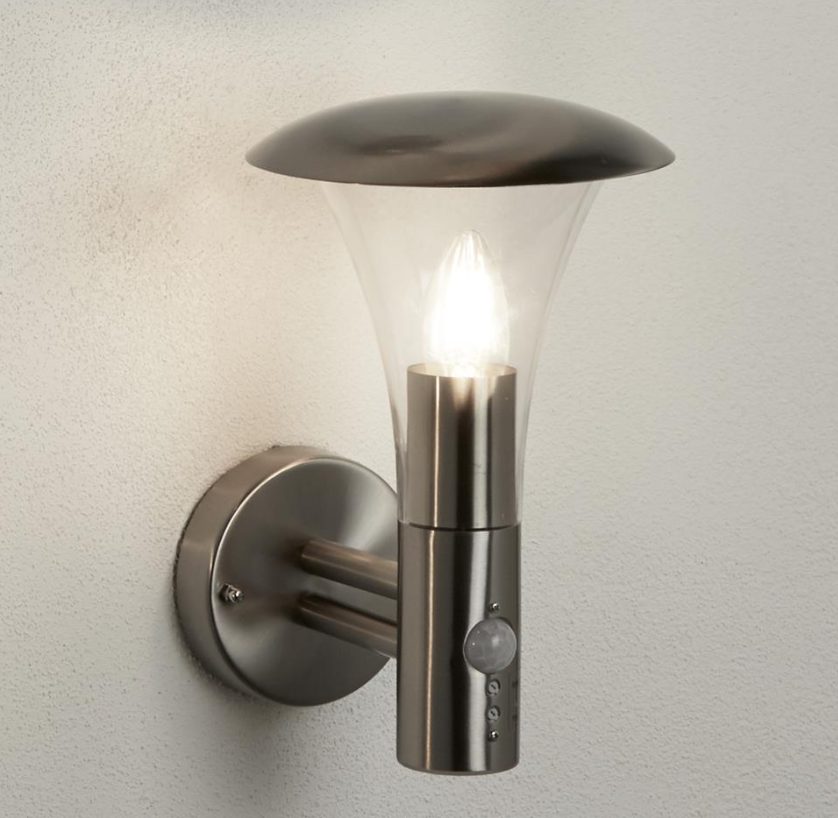 Strand Outdoor Wall Light - Stainless Steel & Polycarbonate