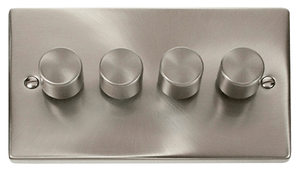 VPSC 4GANG 2WAY 100W LED DIMMER SWITCH