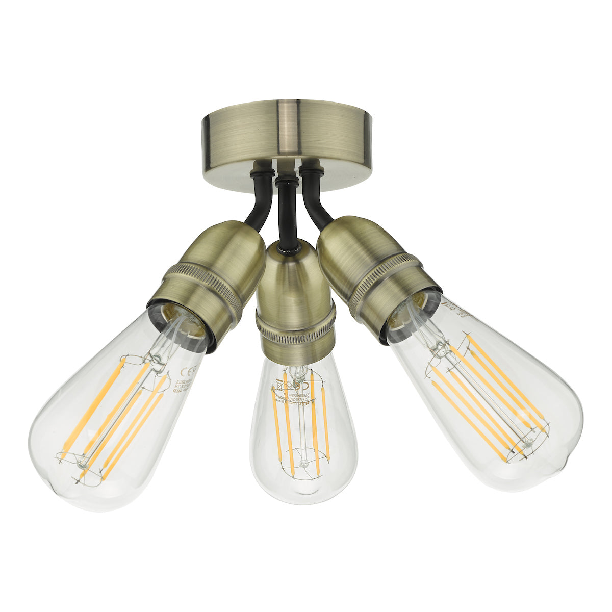 YAO 3LT FLUSH ANTIQUE BRASS