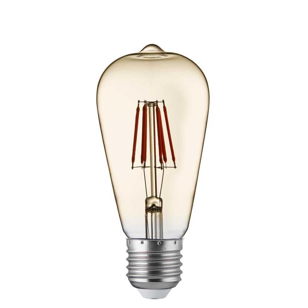 6WATT DIMMABLE E27 VINTAGE GLOBE LAMP