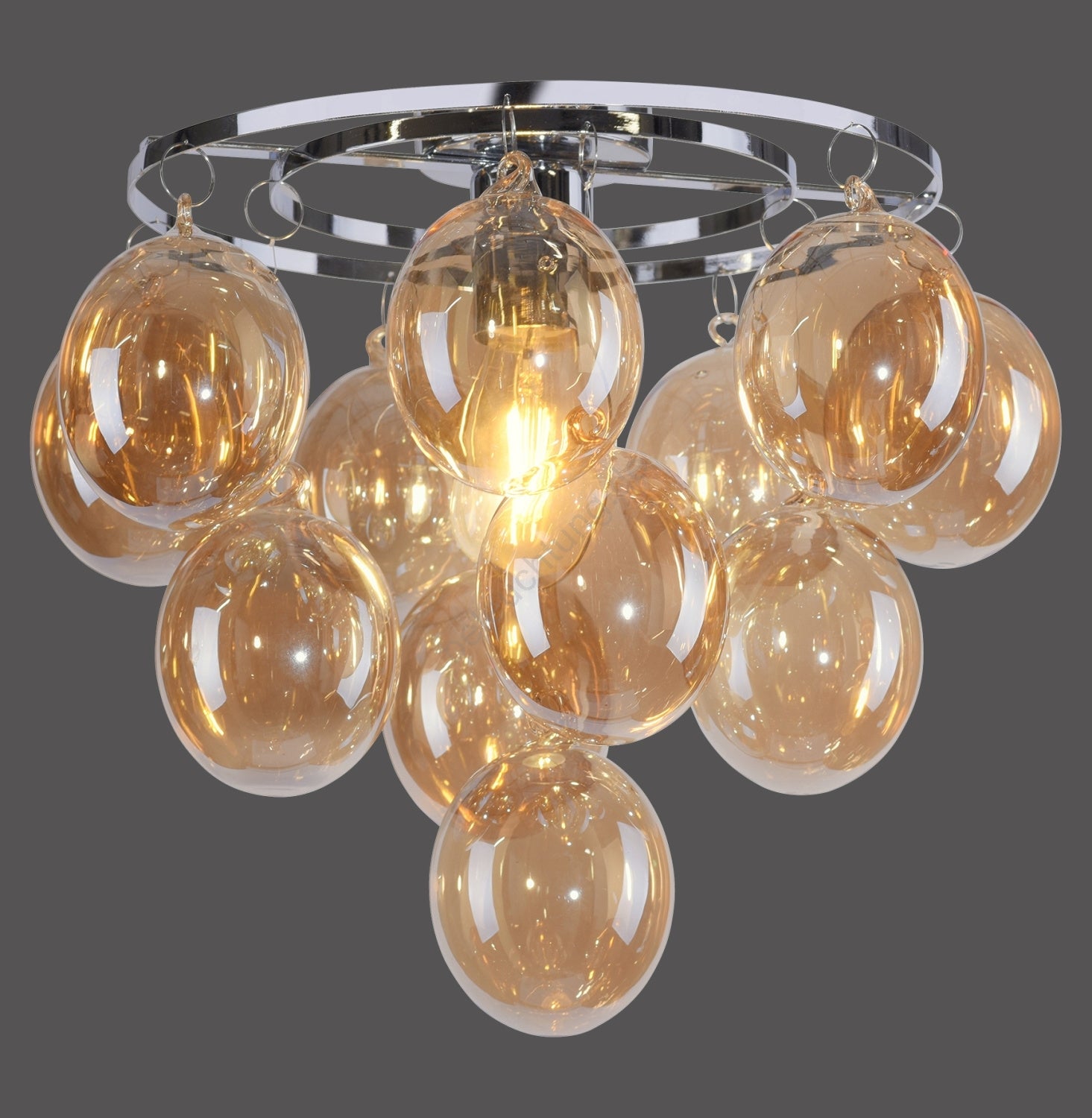 Champagne Glass Ceiling Light