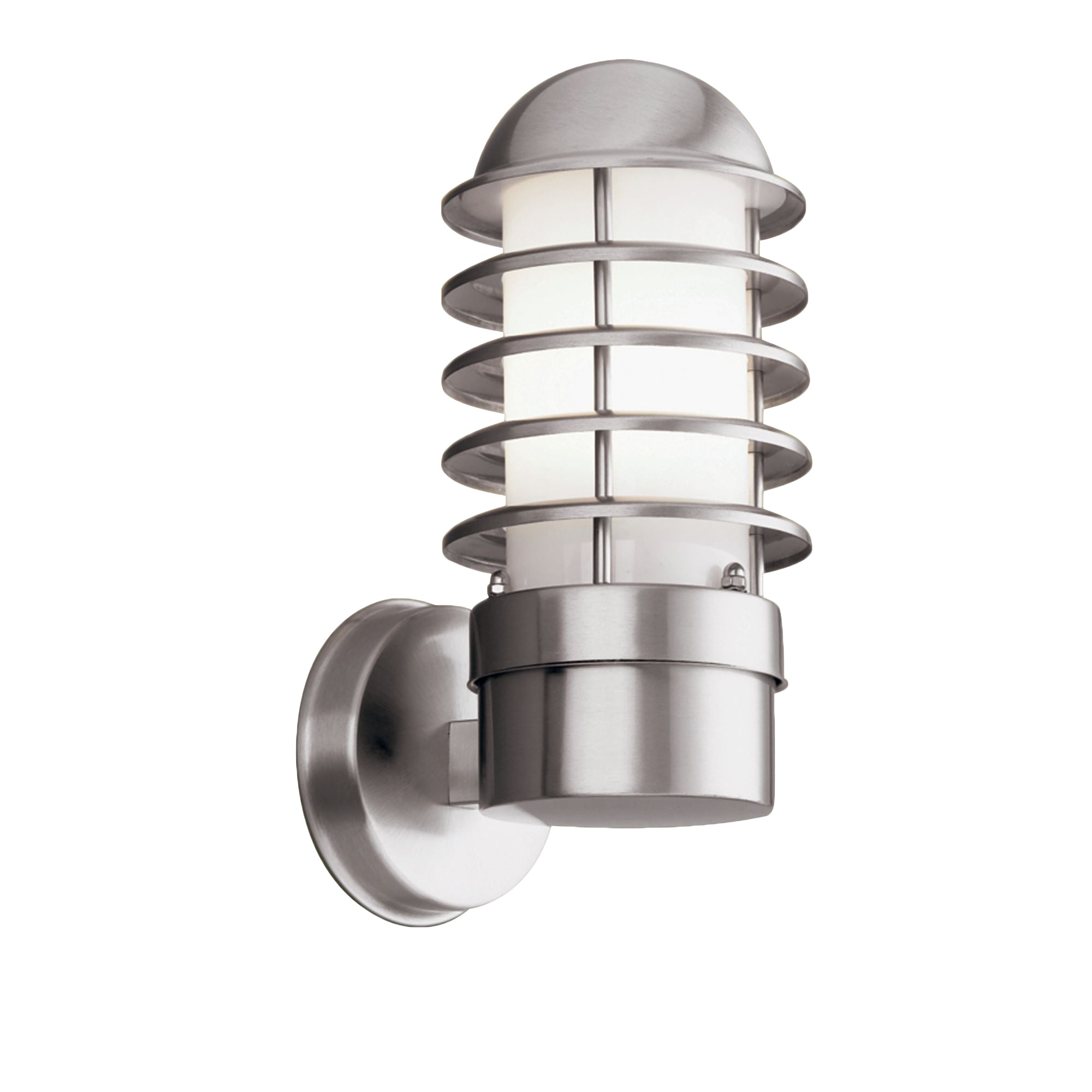 Louvre Outdoor Wall Light - Steel Metal & Polycarbonate