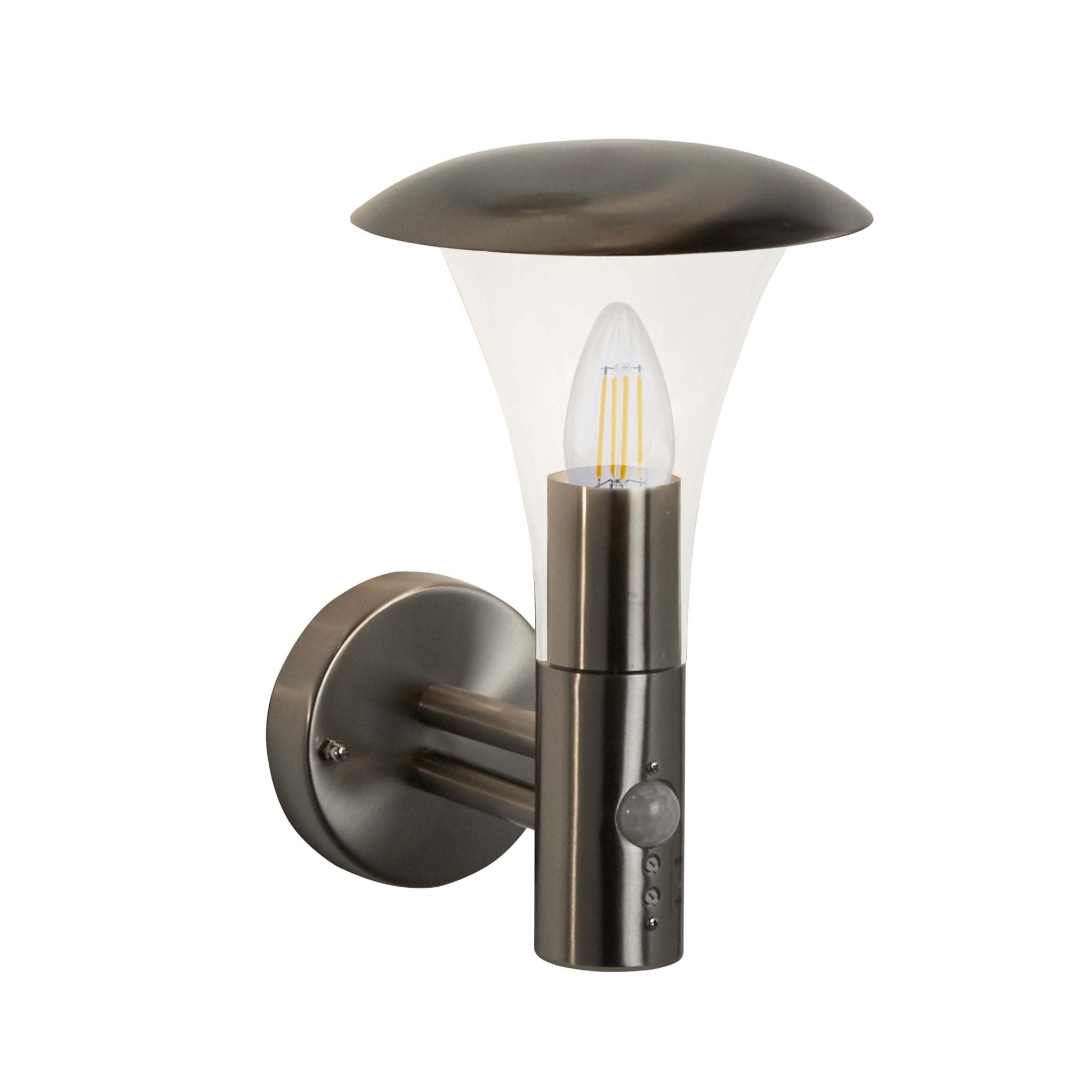 Strand Outdoor Wall Light - Stainless Steel & Polycarbonate