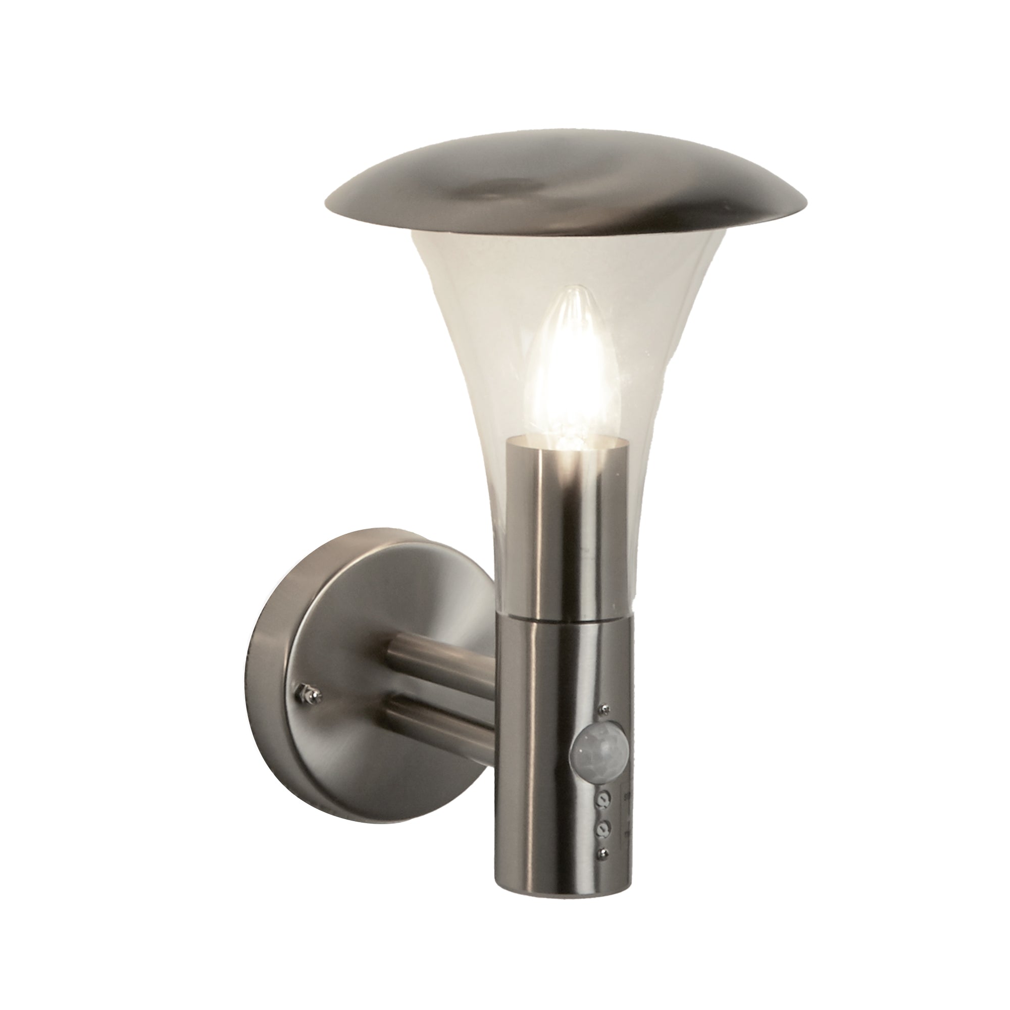 Strand Outdoor Wall Light - Stainless Steel (with Sensor)