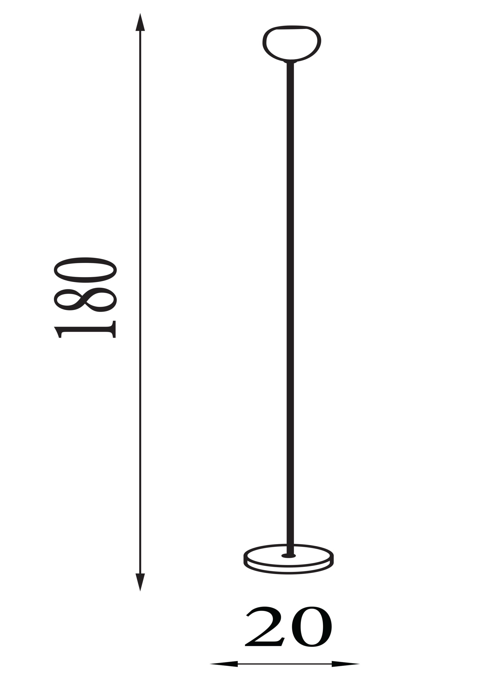 Eindhoven Floor Lamp - Sand Black Metal