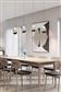 Seeds 4Lt Bar Pendant, Latte Metal with Champagne Glass