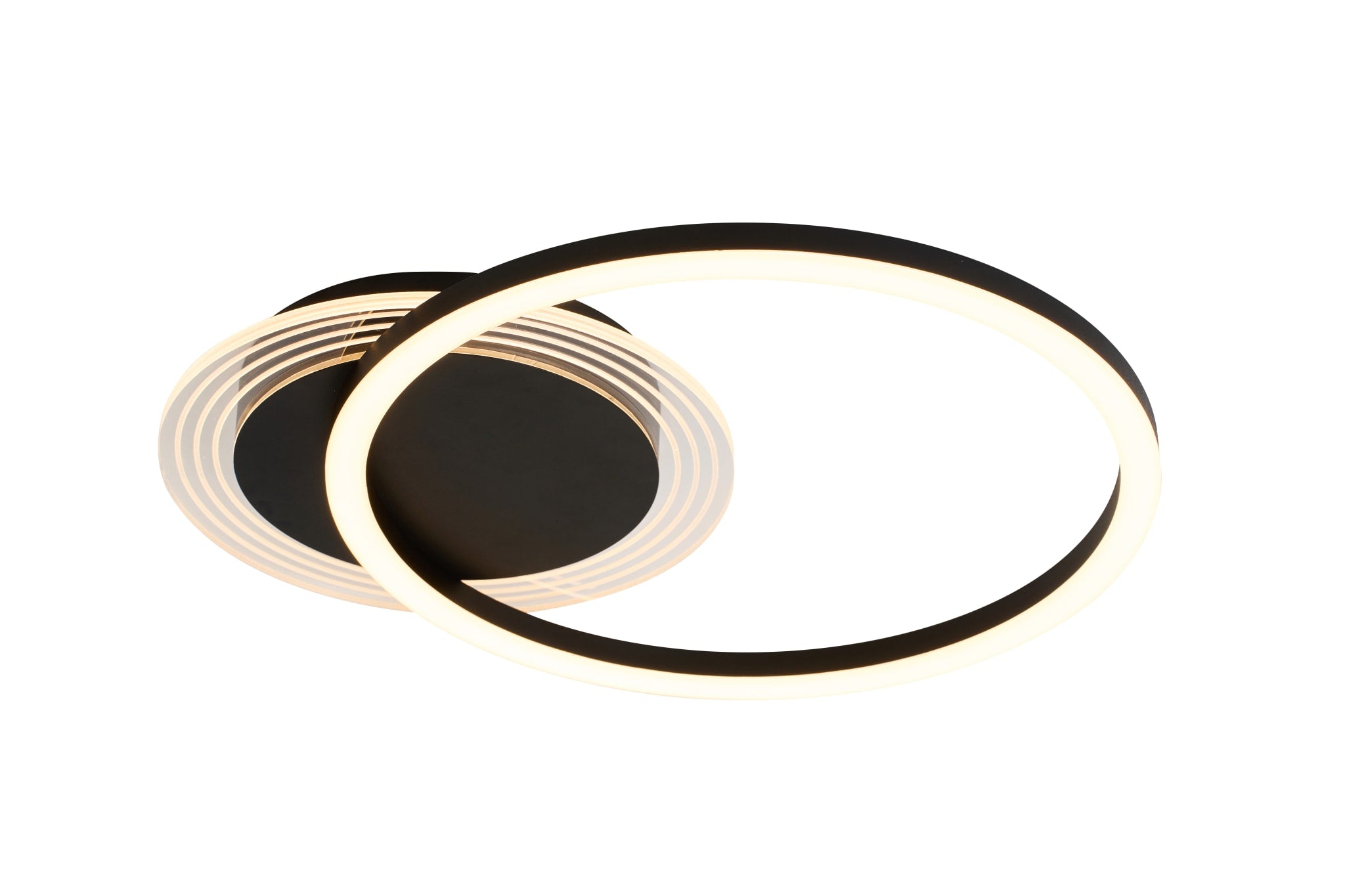 Contour LED Flush, Matt Black
