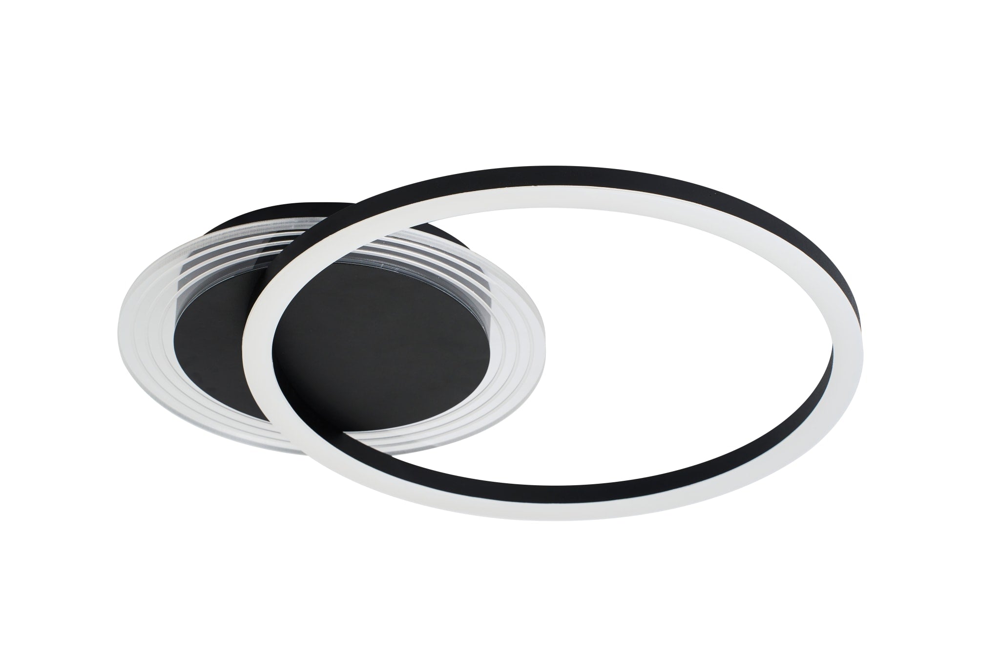 Contour LED Flush, Matt Black
