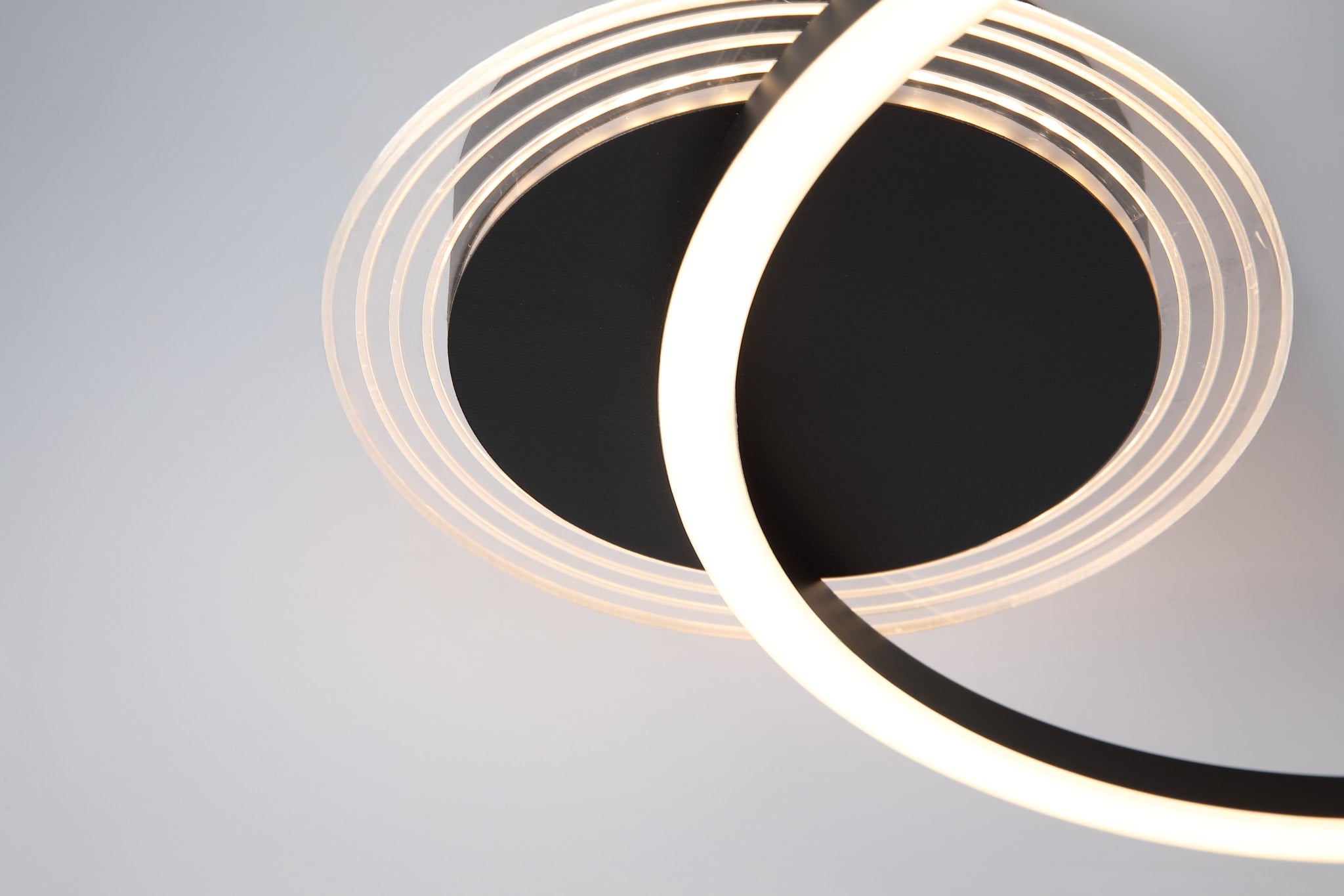 Contour LED Flush, Matt Black