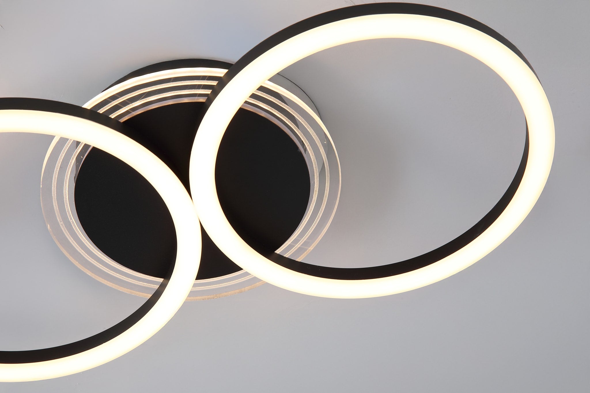 Contour LED Flush, Matt Black