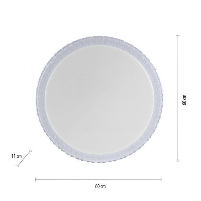 REMOTE STARRY CRYSTAL TRIM LED 2400L