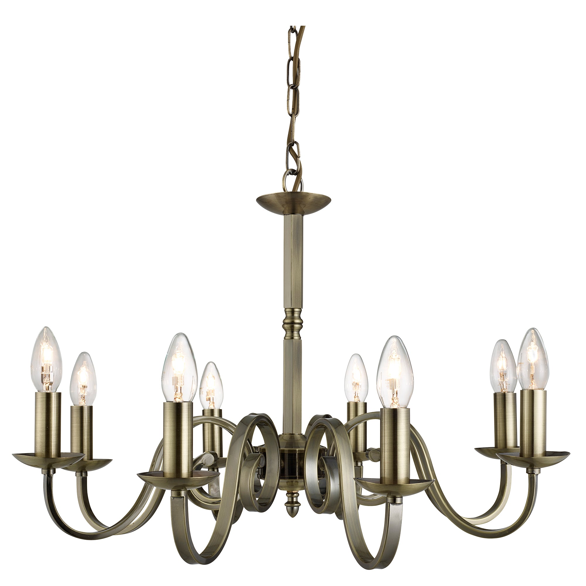Richmond Pendant - Antique Brass Metal 8