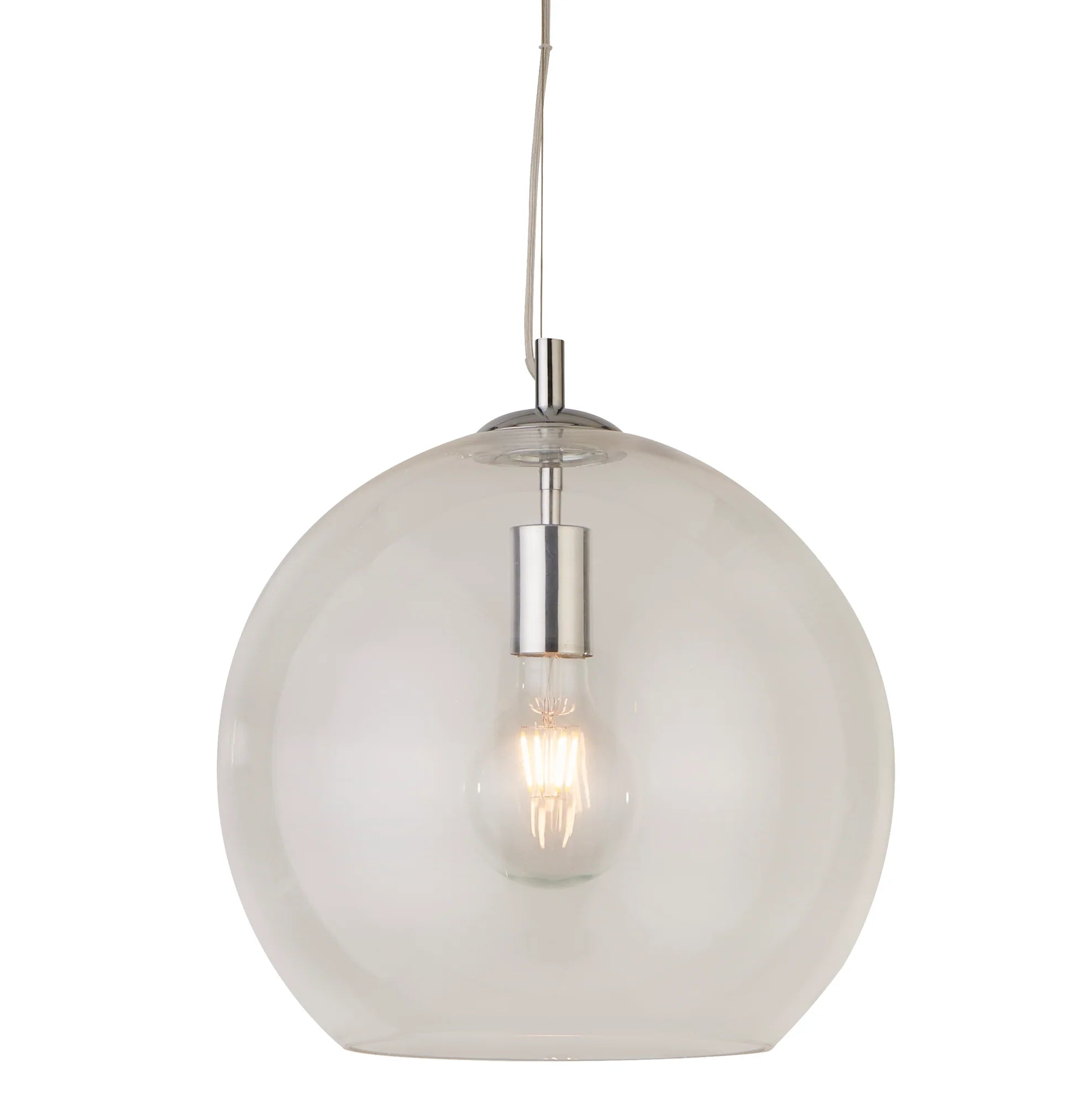 Balls Pendant - Metal & Glass