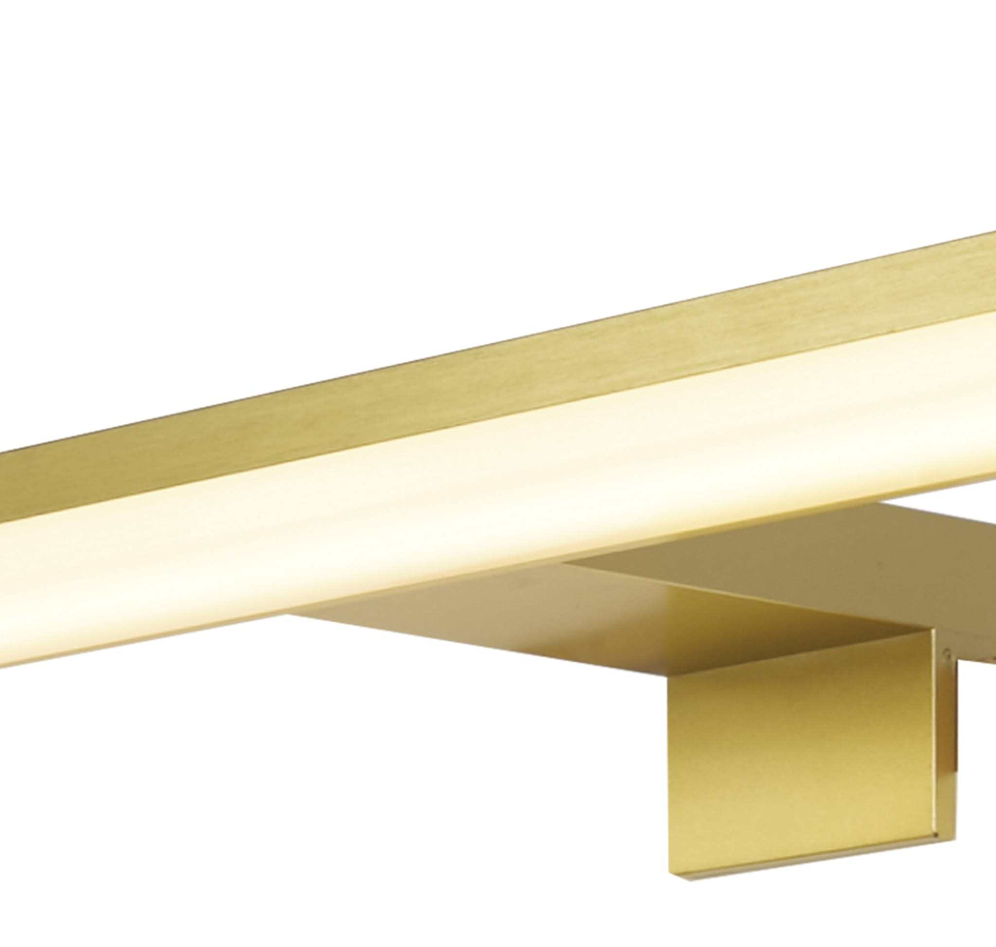 Kos LED Bathroom Mirror Light - Gold