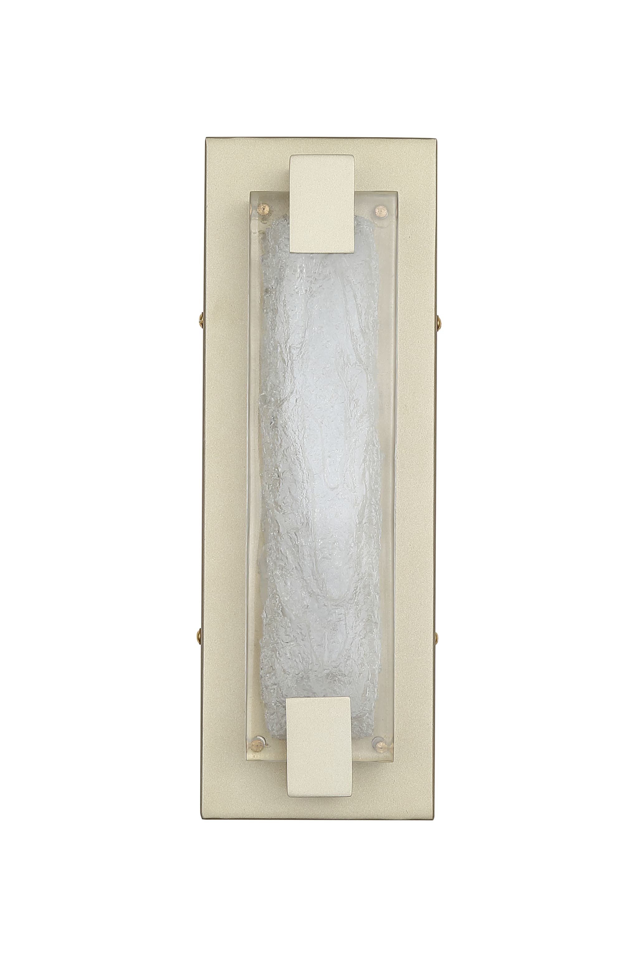 Anchor LED Wall Light, Gold Metal with Acrylic Shade
