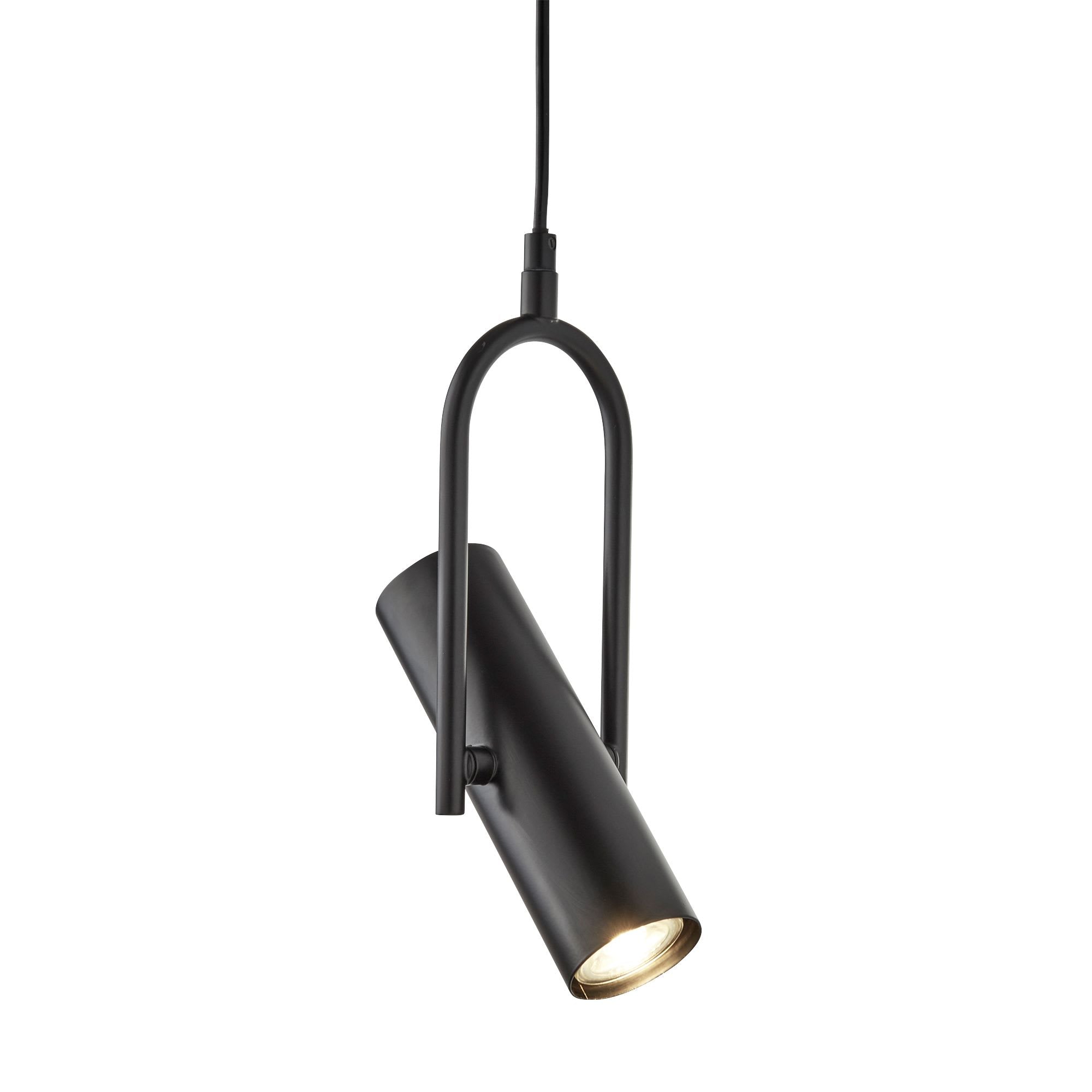 Telescope Pendant - Matt Black Metal