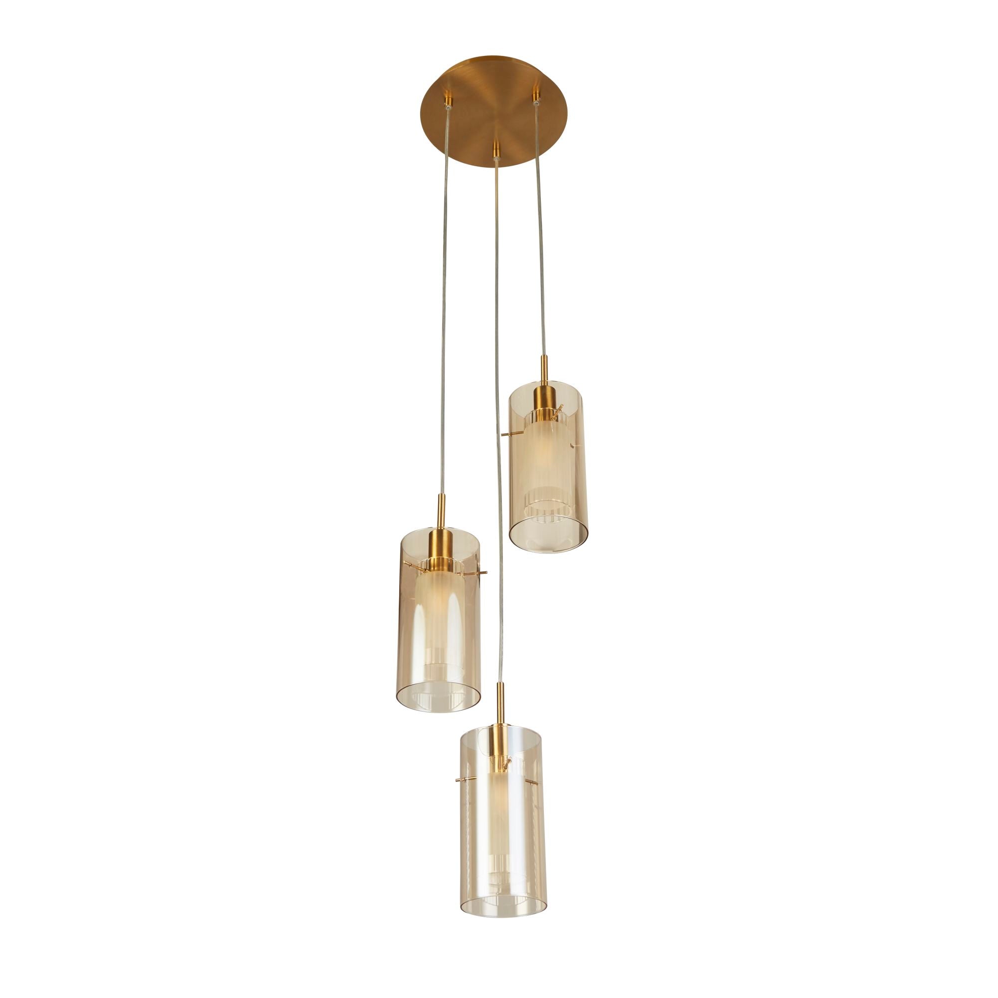 Duo III Multi-Drop Pendant