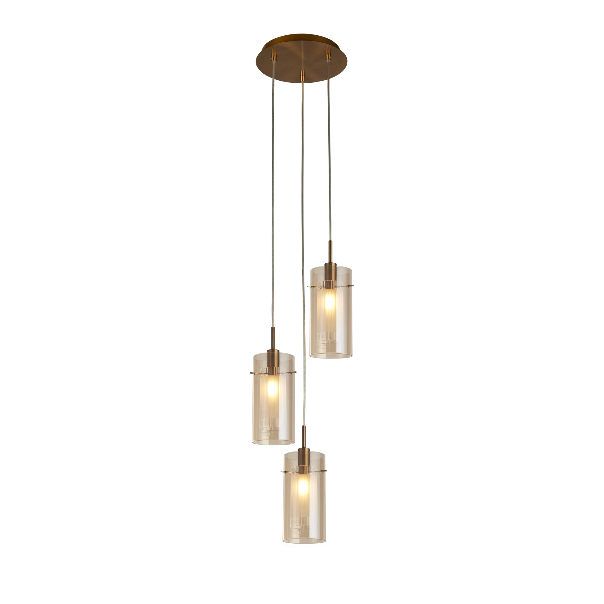Duo III Multi-Drop Pendant