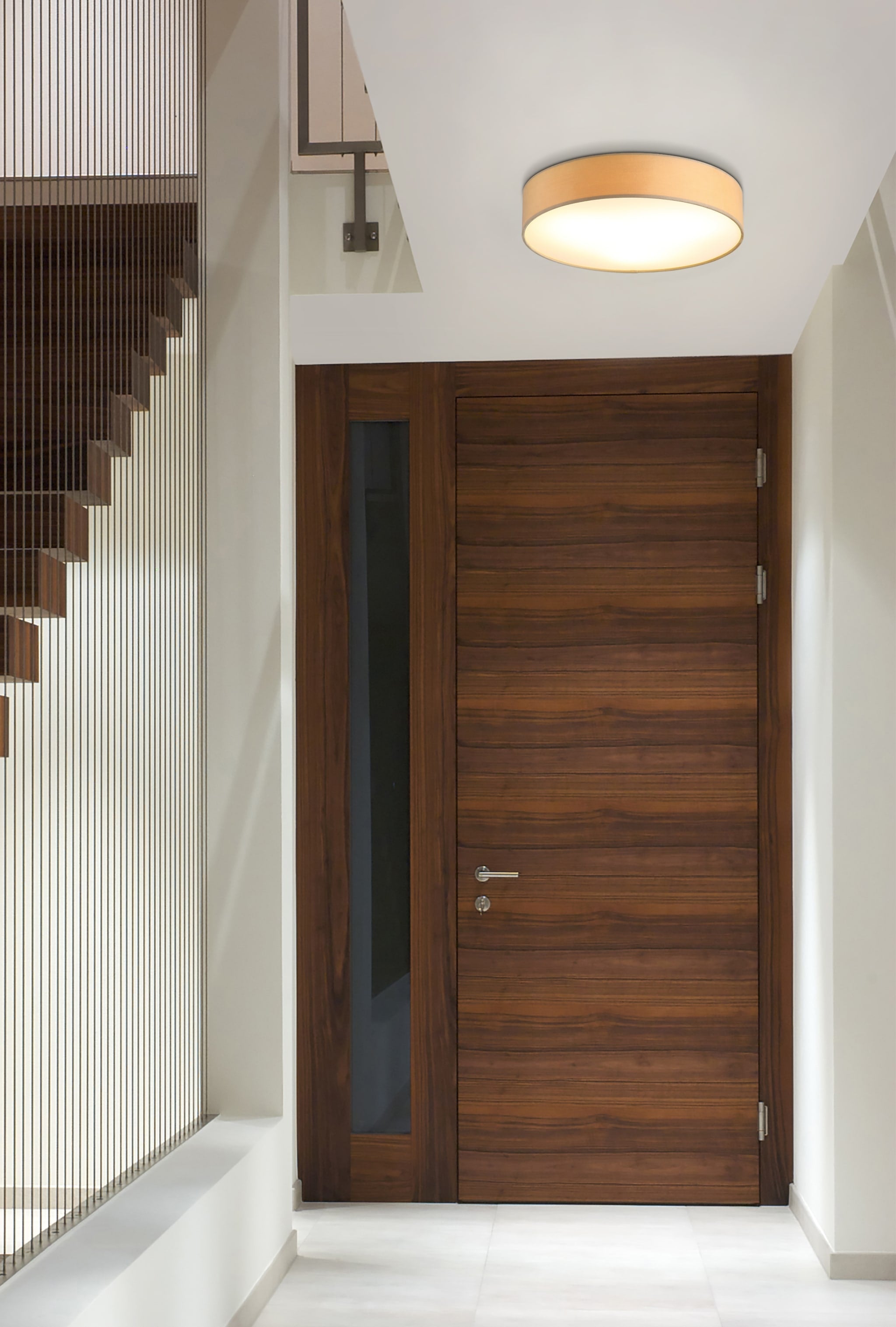 Drum  3Lt  Flush, Champagne Velvet Shade