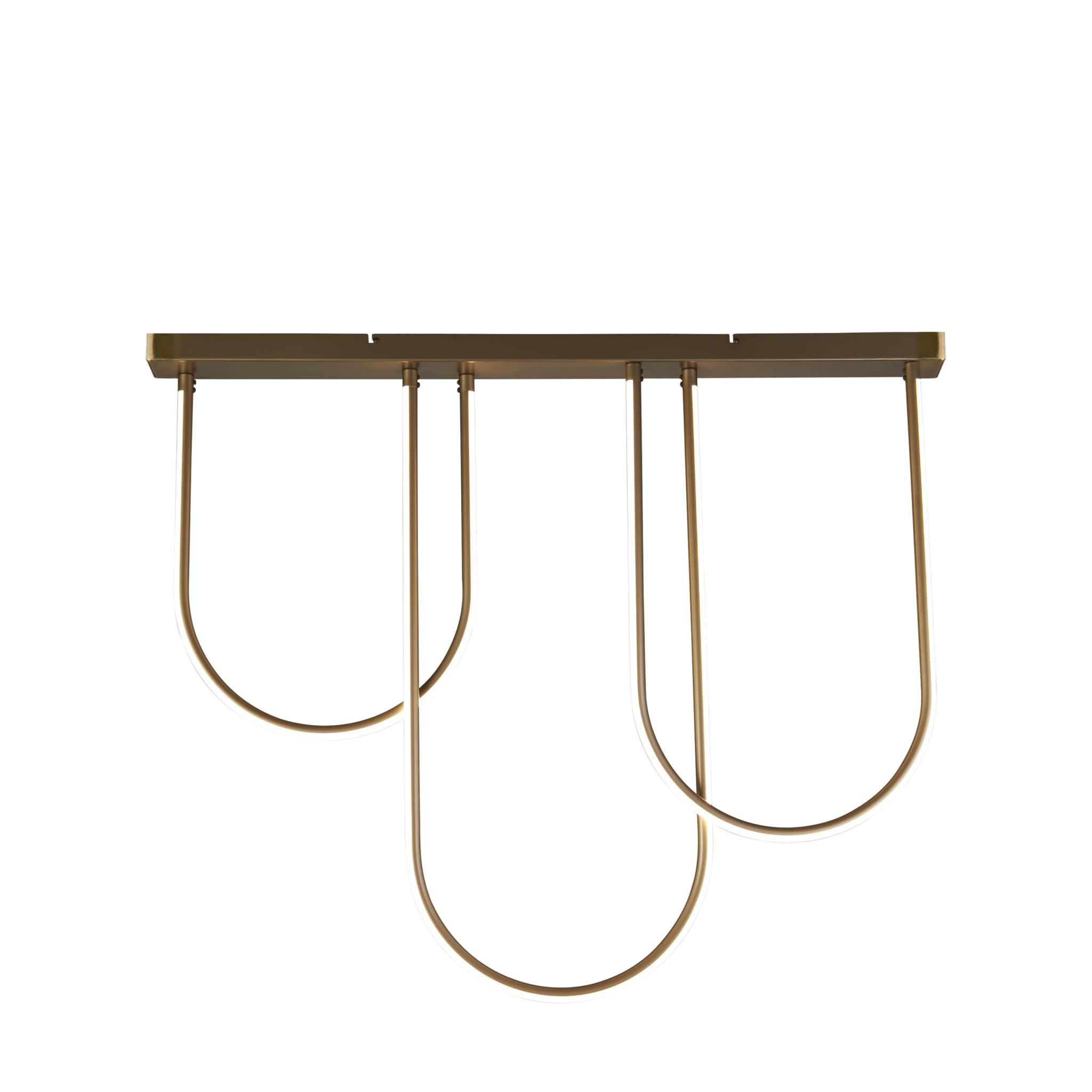 Chime LED Flush, Bronze Metal