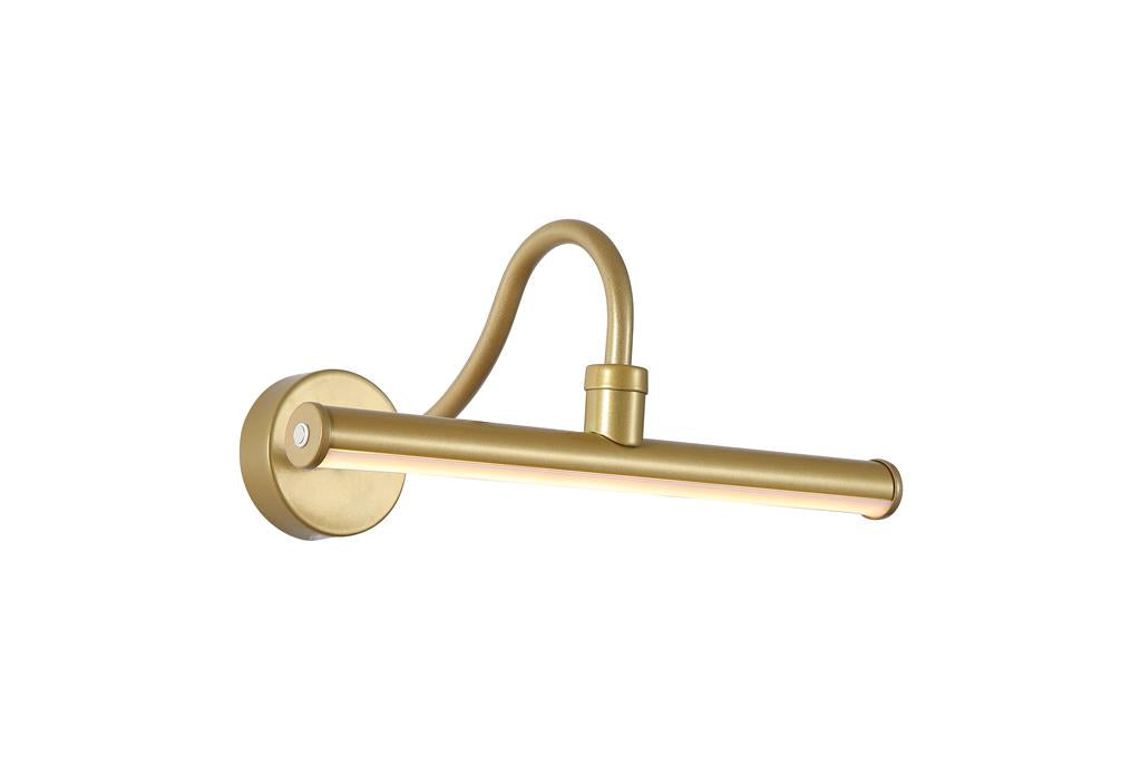 Vigo Rechargeable Picture Light, Gold Metal