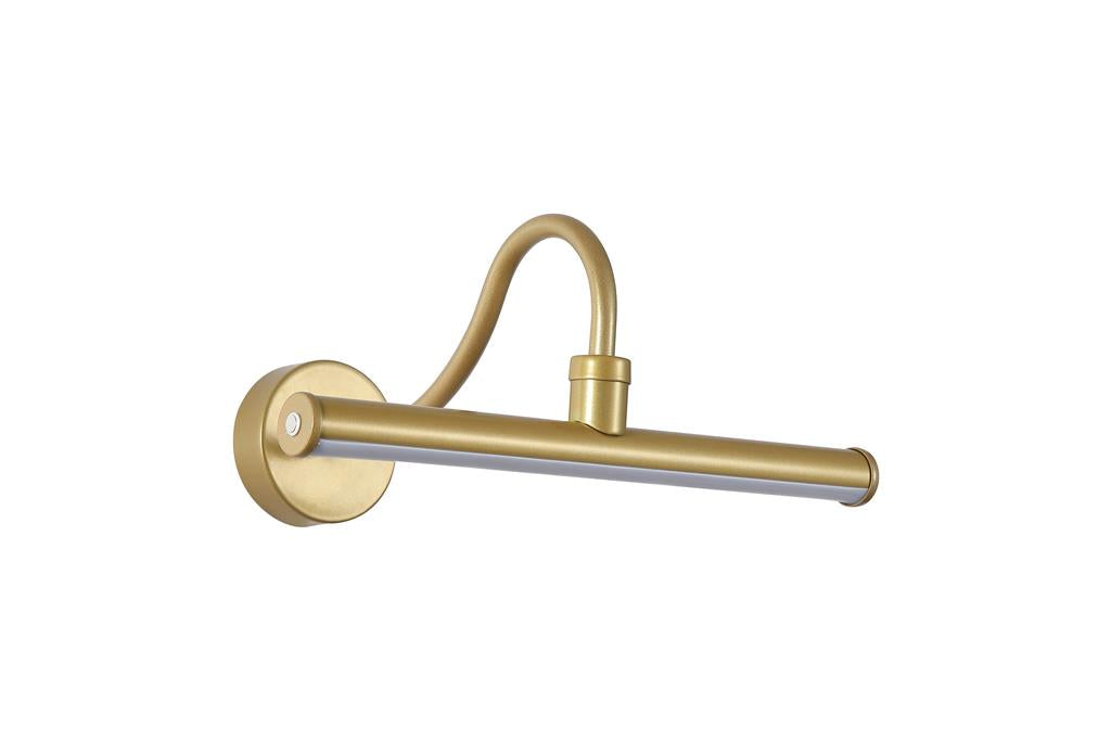 Vigo Rechargeable Picture Light, Gold Metal