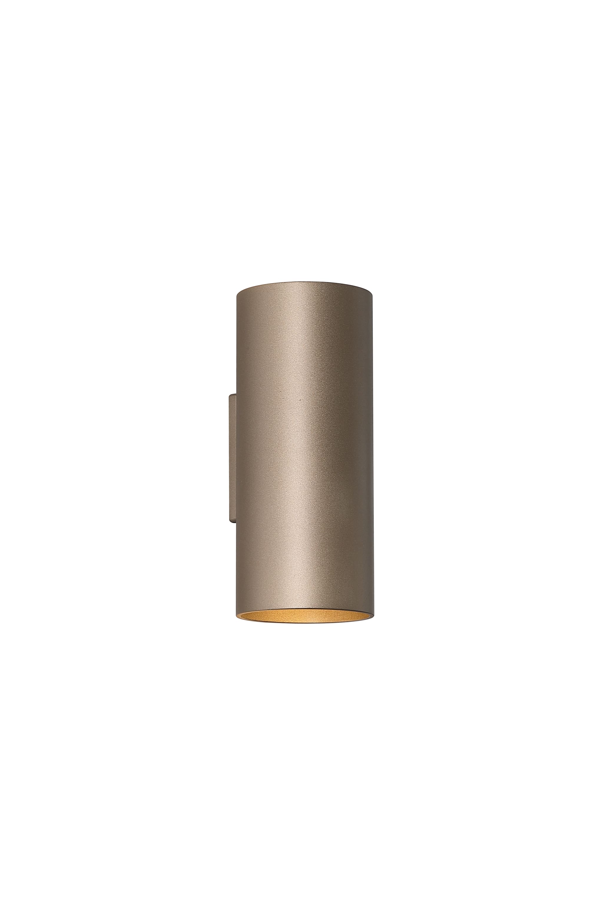 Cyls Cylinder Up&Down Wall Light, GU10, Latte