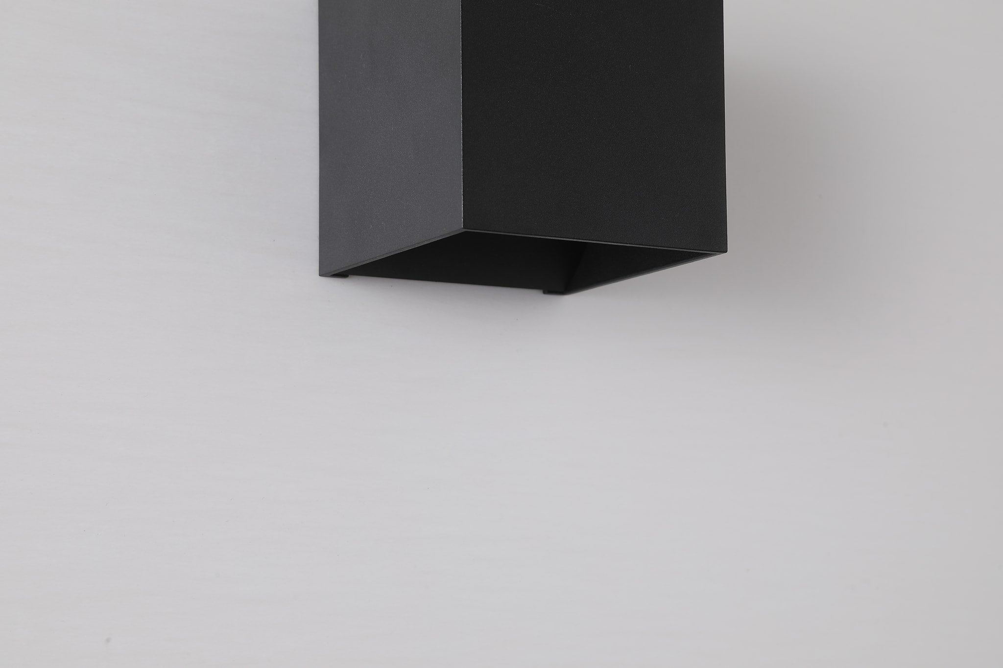Newton Square Up&Down Wall Light, G9, Black