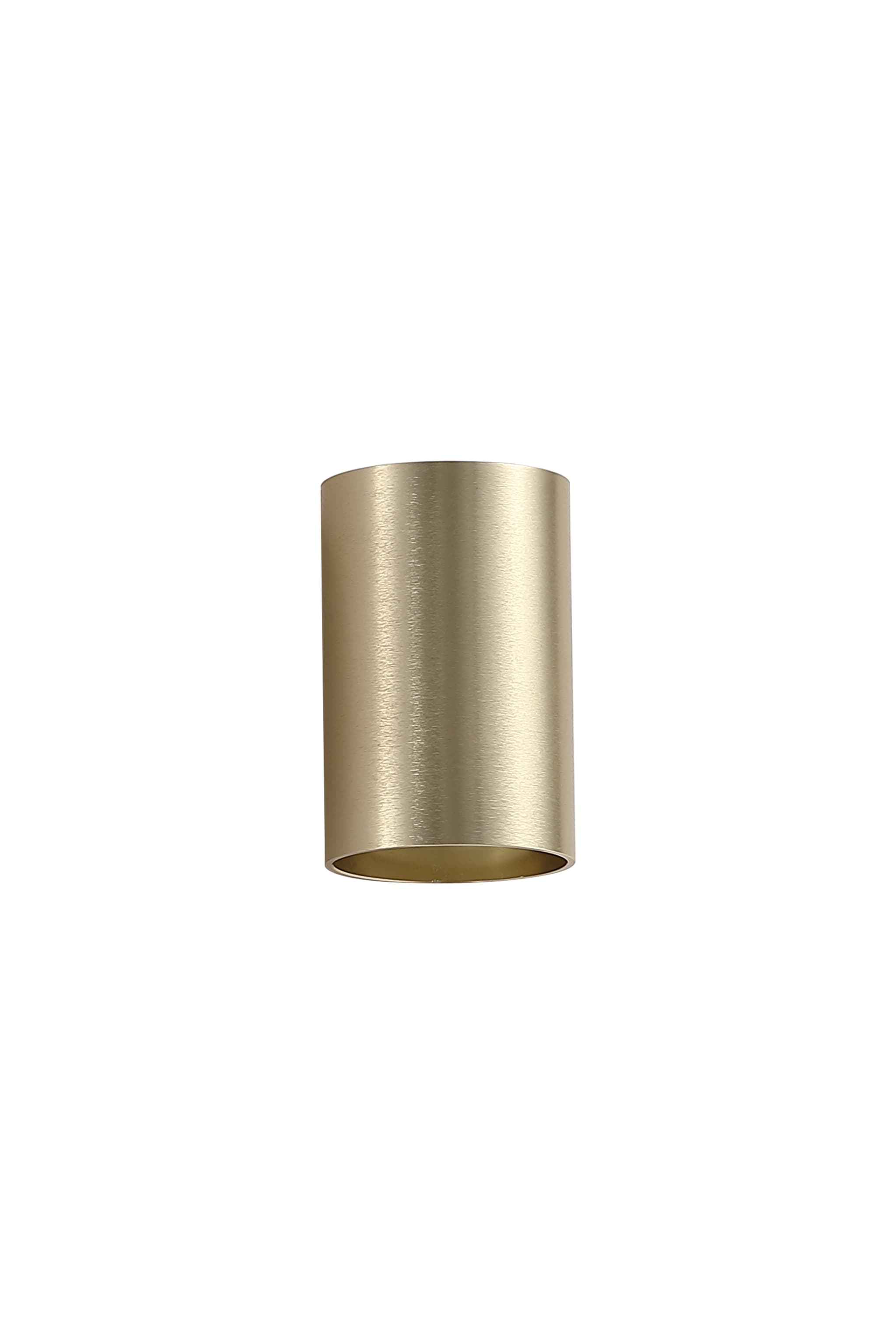 Cyls Cylinder Down Wall Light, GU10, Gold