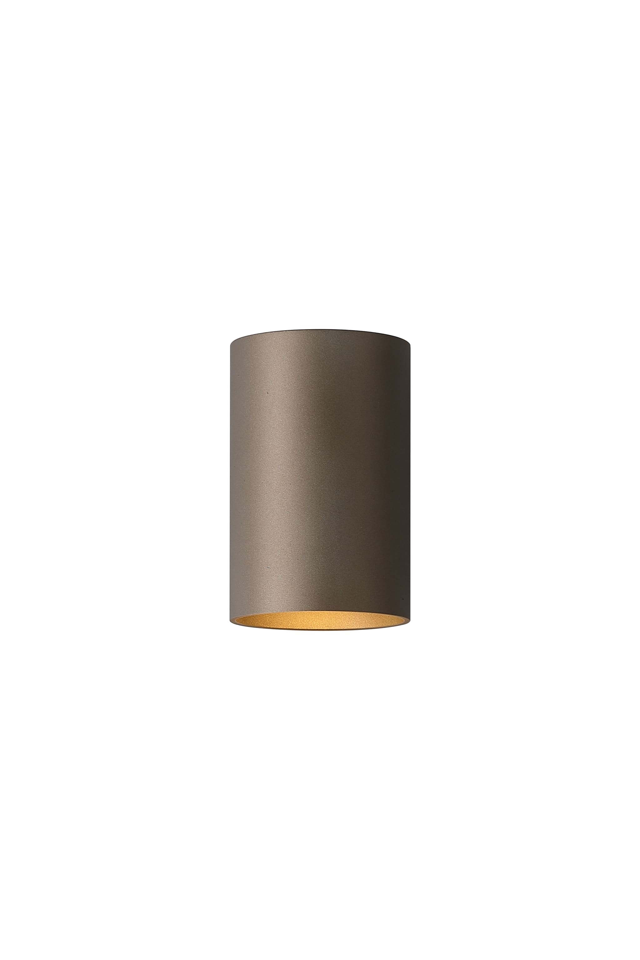 Cyls Cylinder Down Wall Light, GU10, Latte
