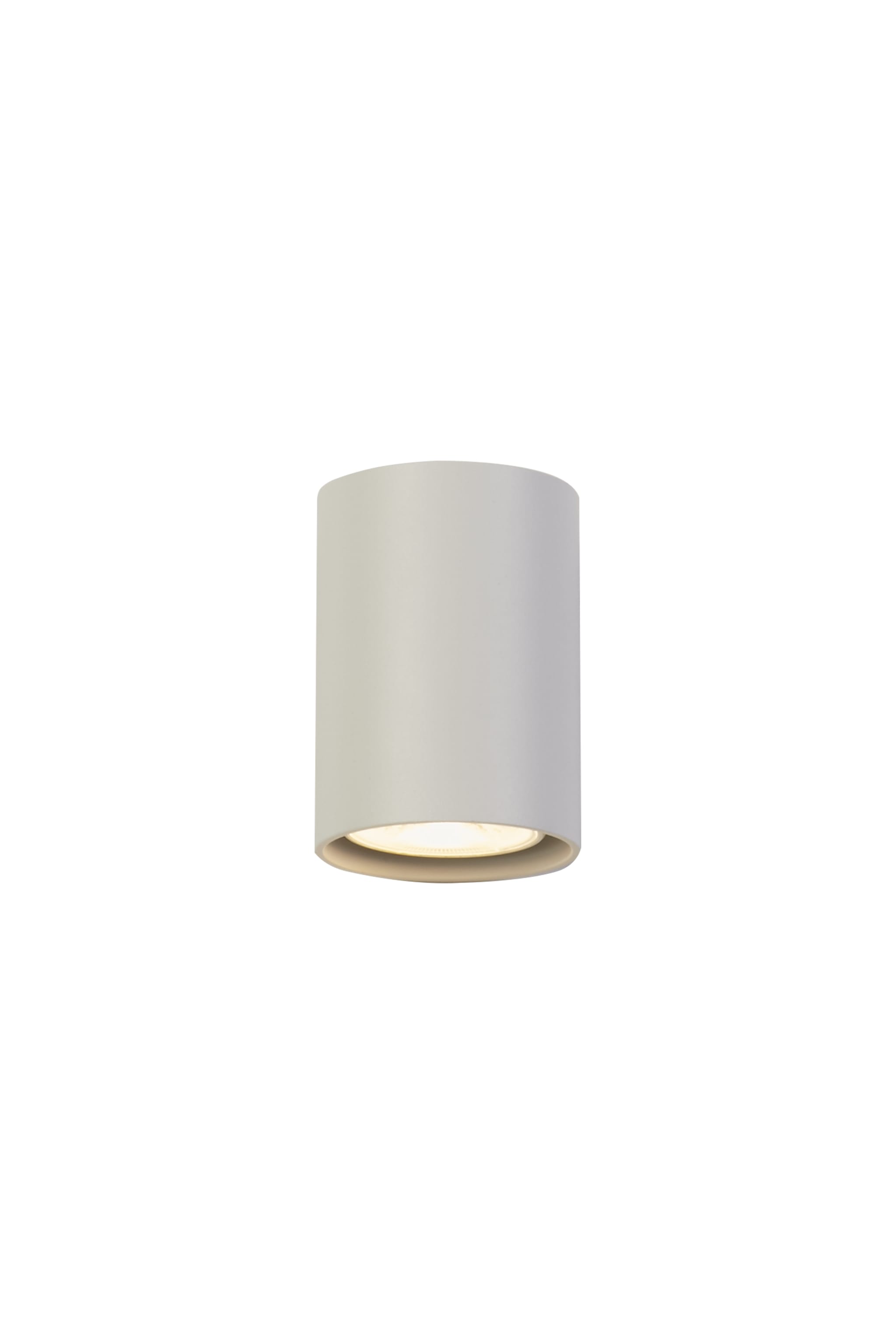 Cyls Cylinder Down Wall Light, GU10, White