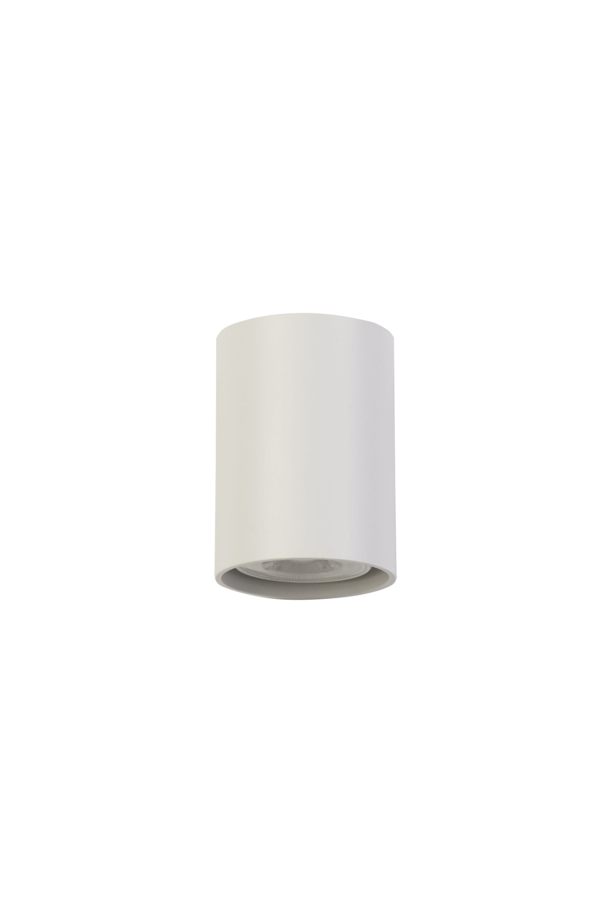 Cyls Cylinder Down Wall Light, GU10, White