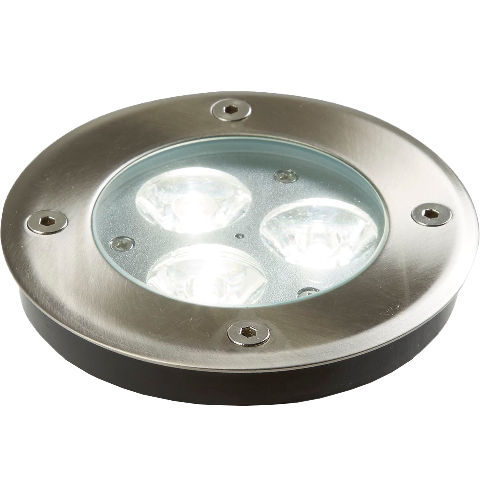 Walkover LED Indoor/Outdoor Recessed-Stainless Steel & White