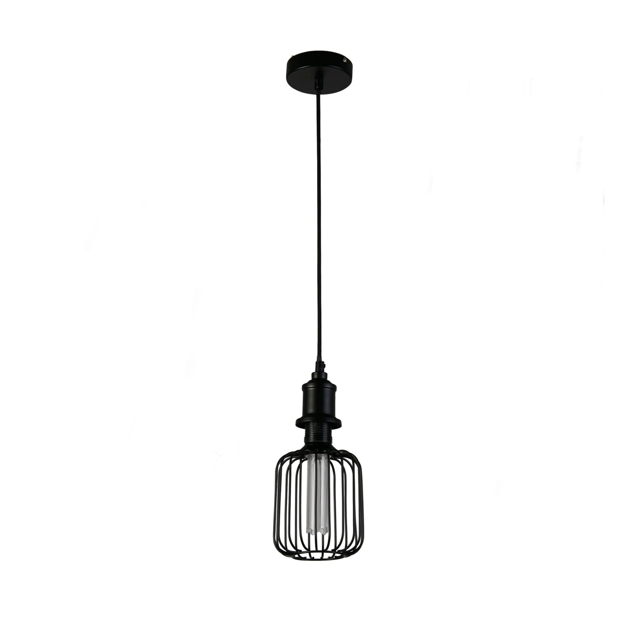 Drum Lamp - Black Metal