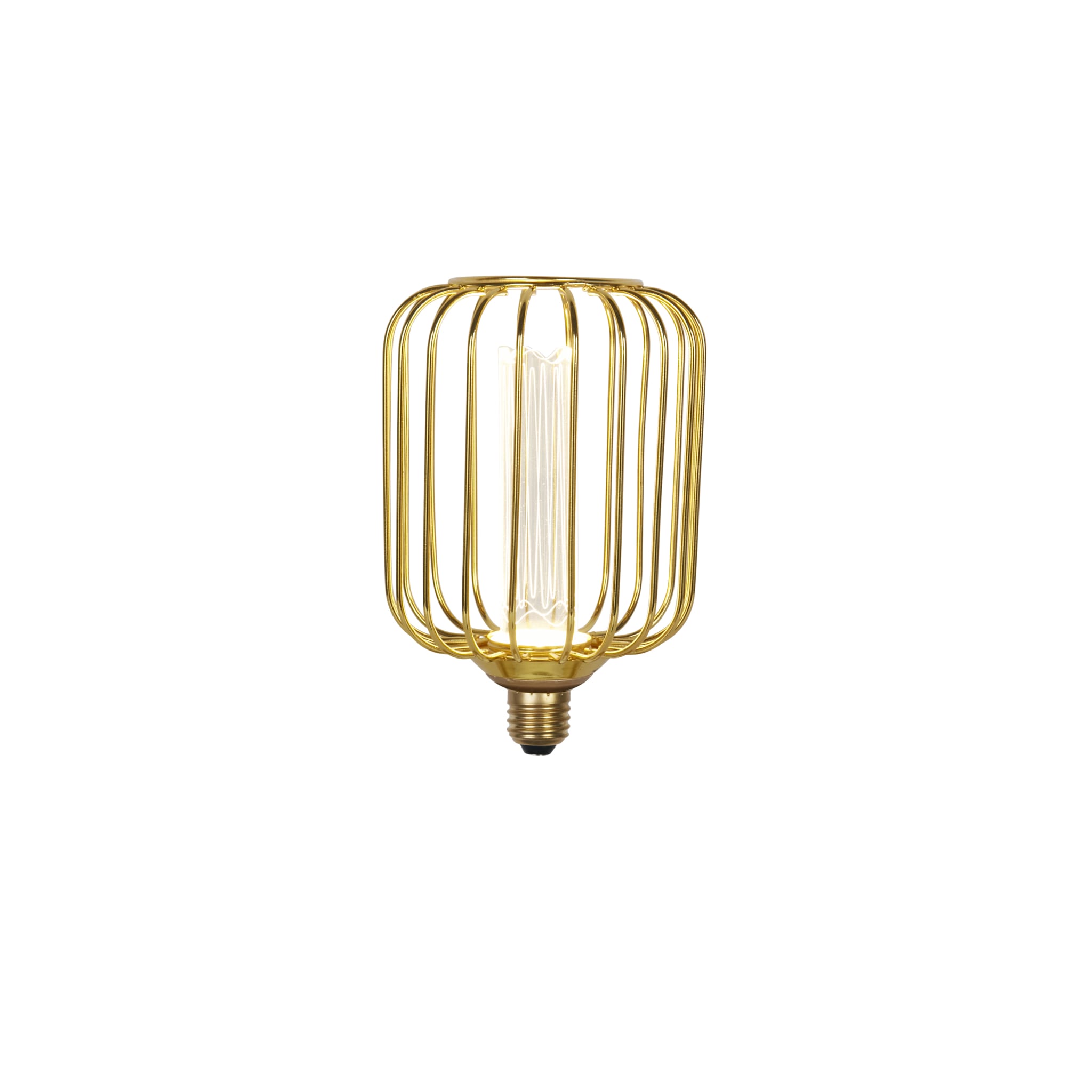 Drum Lamp - Gold Metal