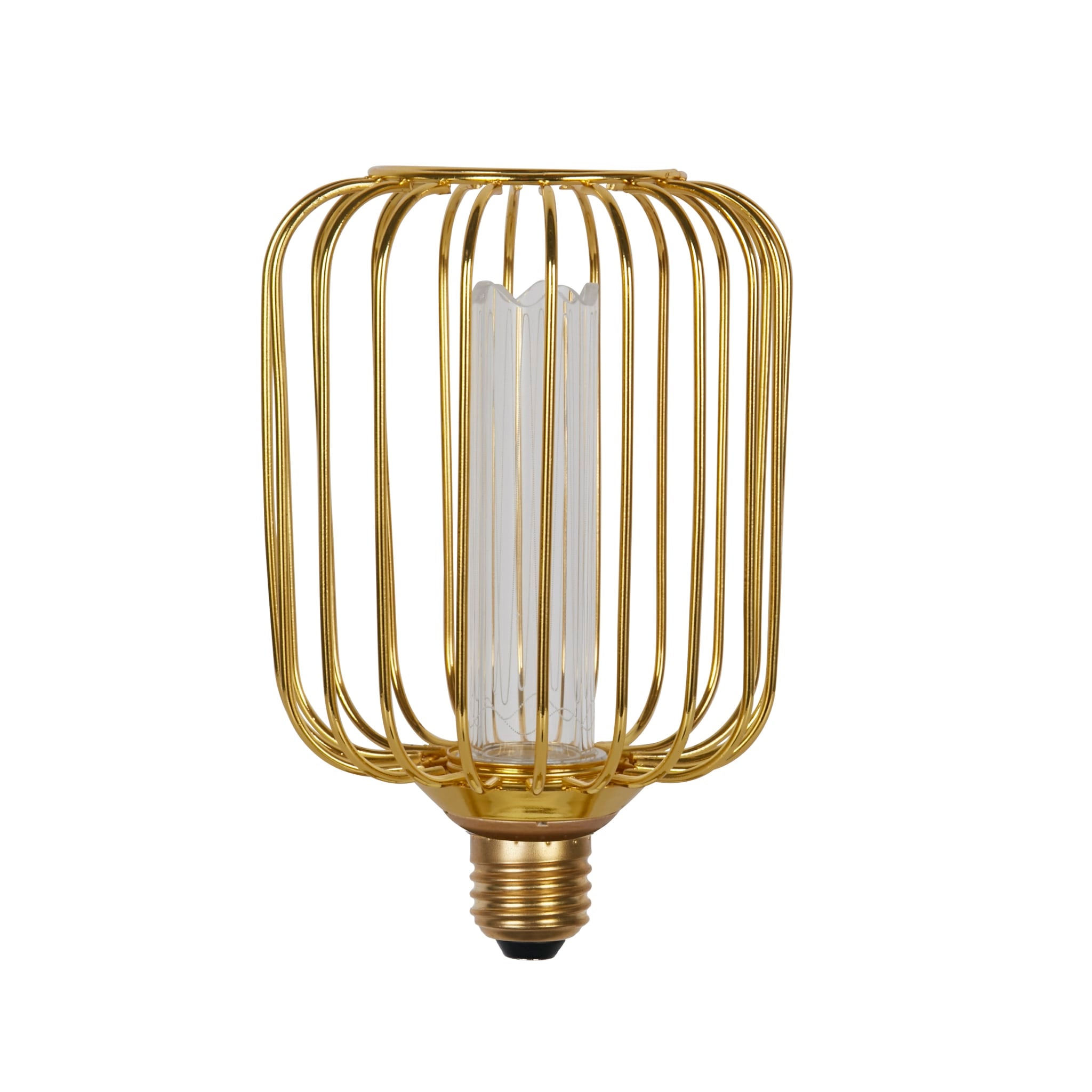 Drum Lamp - Gold Metal