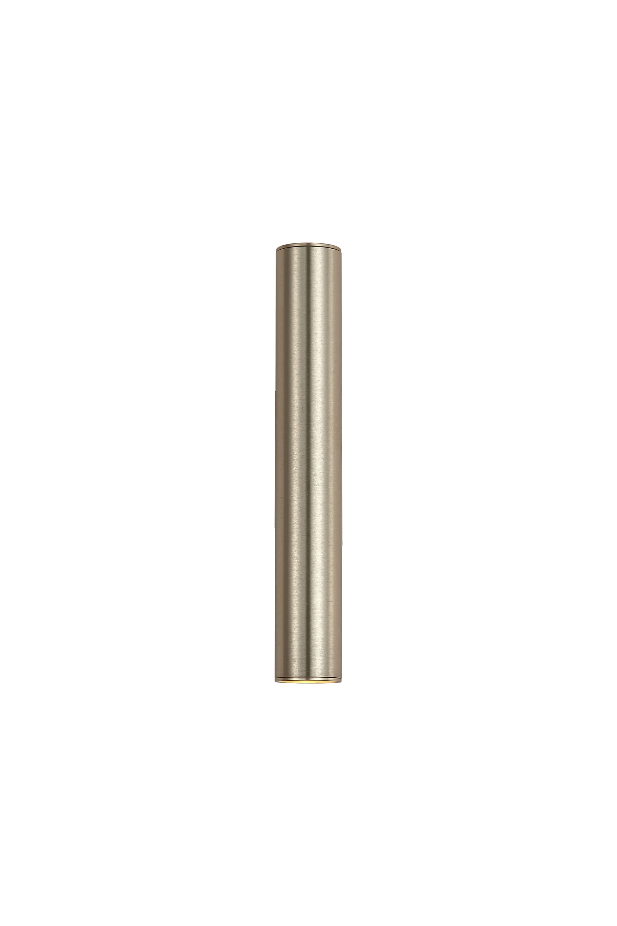 Beacon 2Lt Up/Down Wall Light, Gold Metal