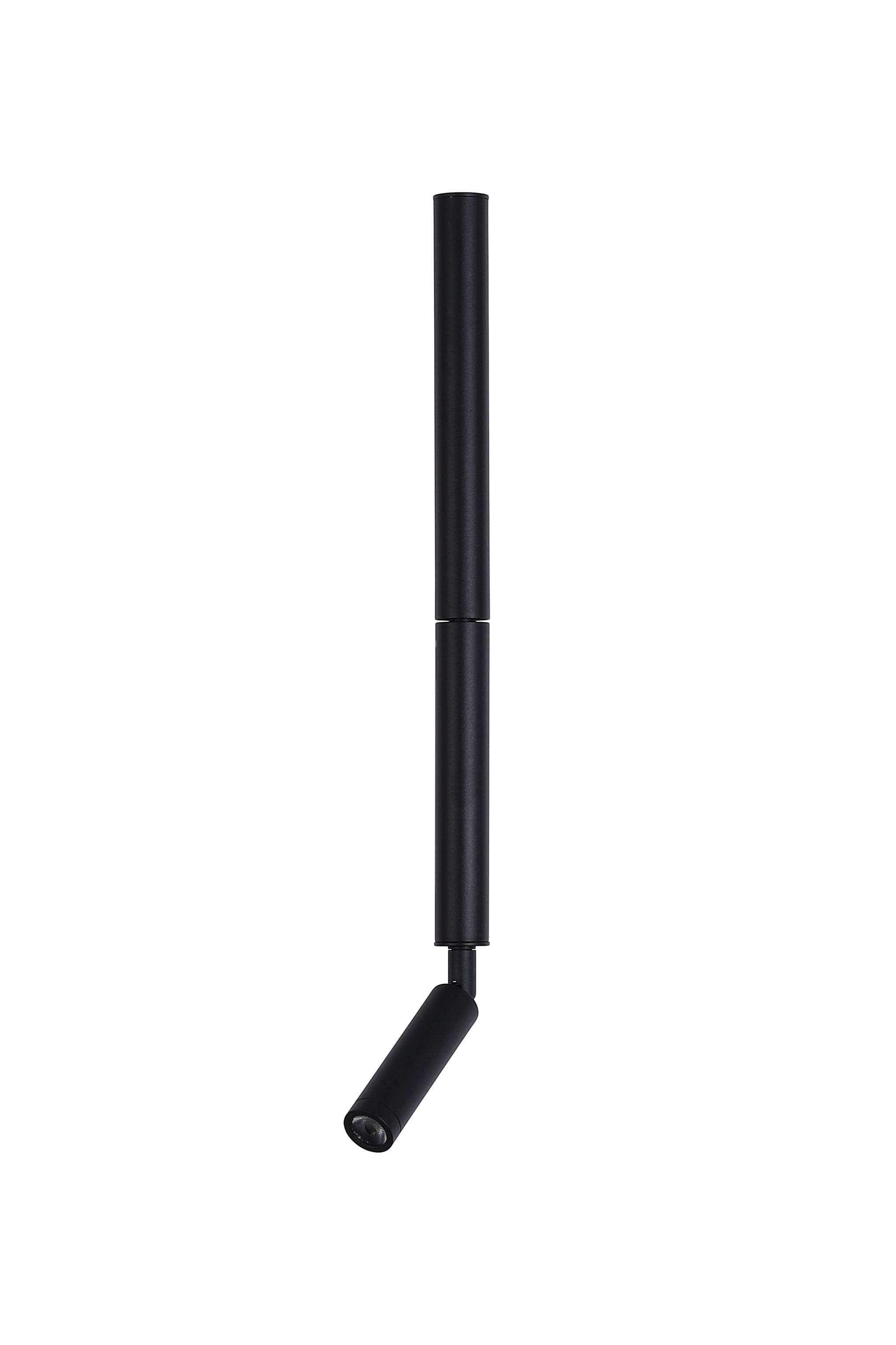 Architect LED Wall Light with Reading Arm, Black Metal