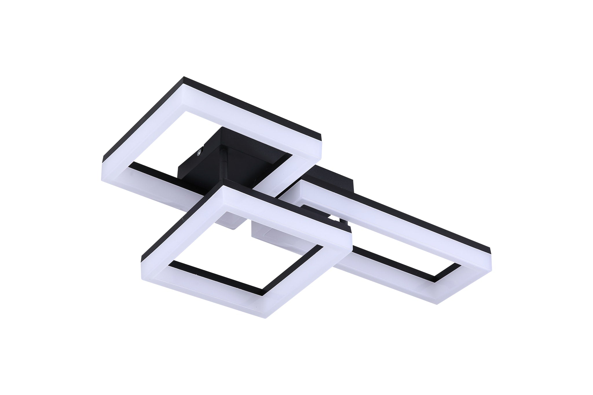 Wall Art II LED Flush, Matt Black