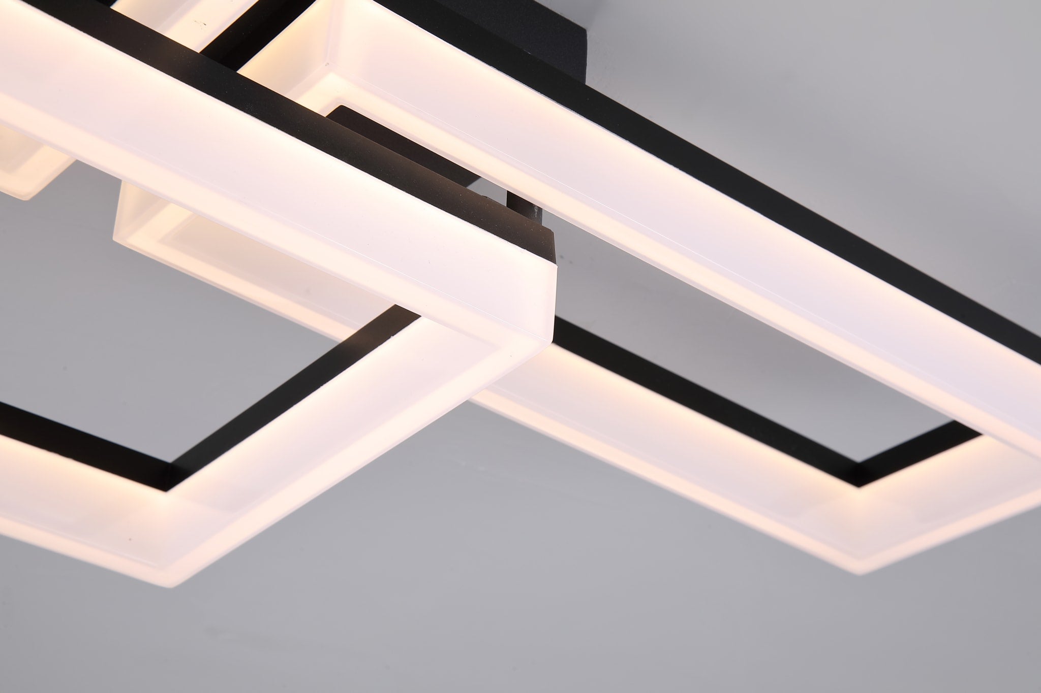 Wall Art II LED Flush, Matt Black