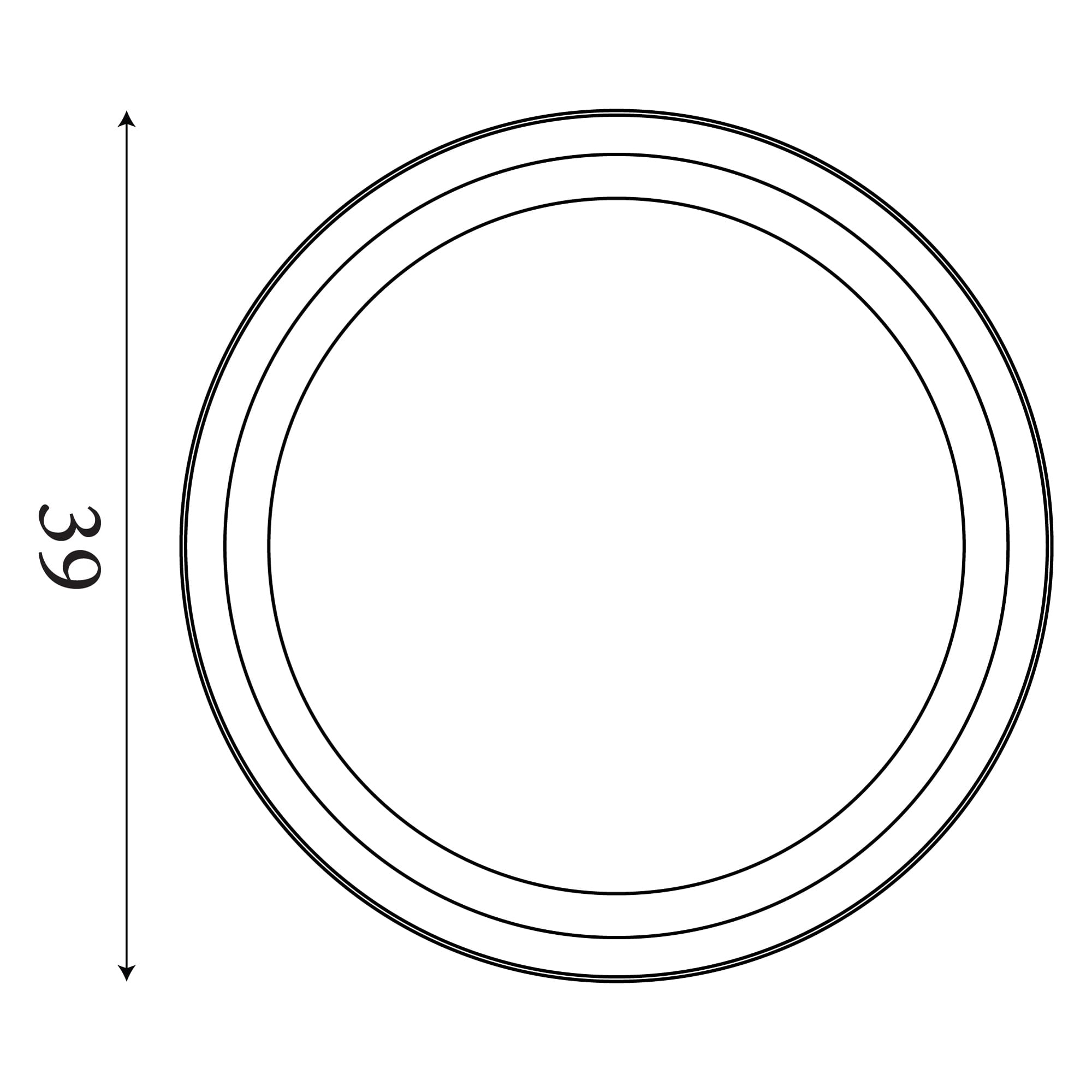 Saucer LED Flush, White and Latte Metal