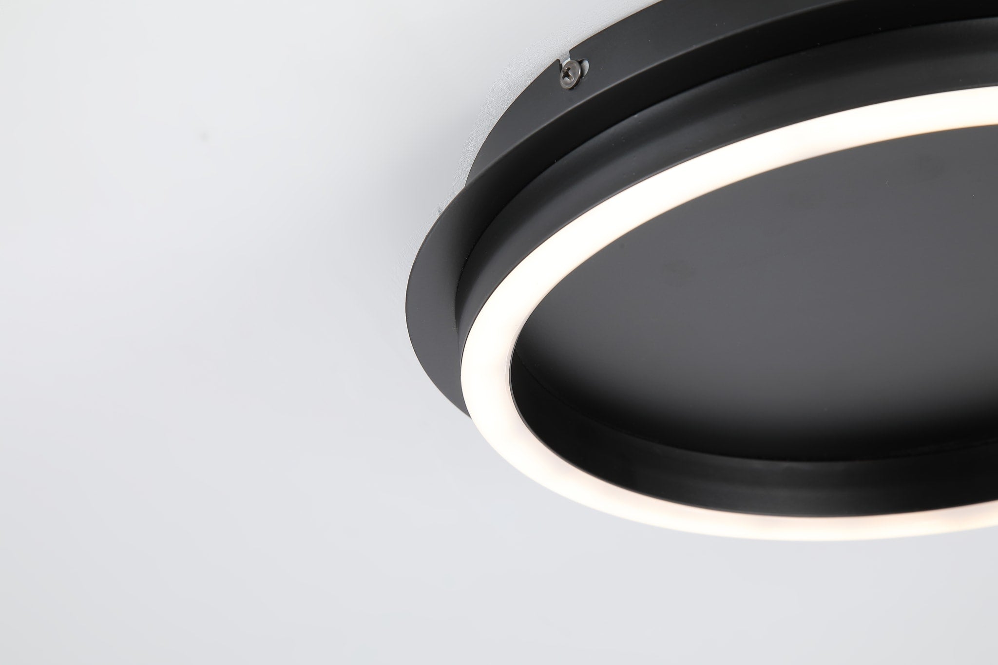 Stellar LED ceiling lamp - Black Metal with Acrylic