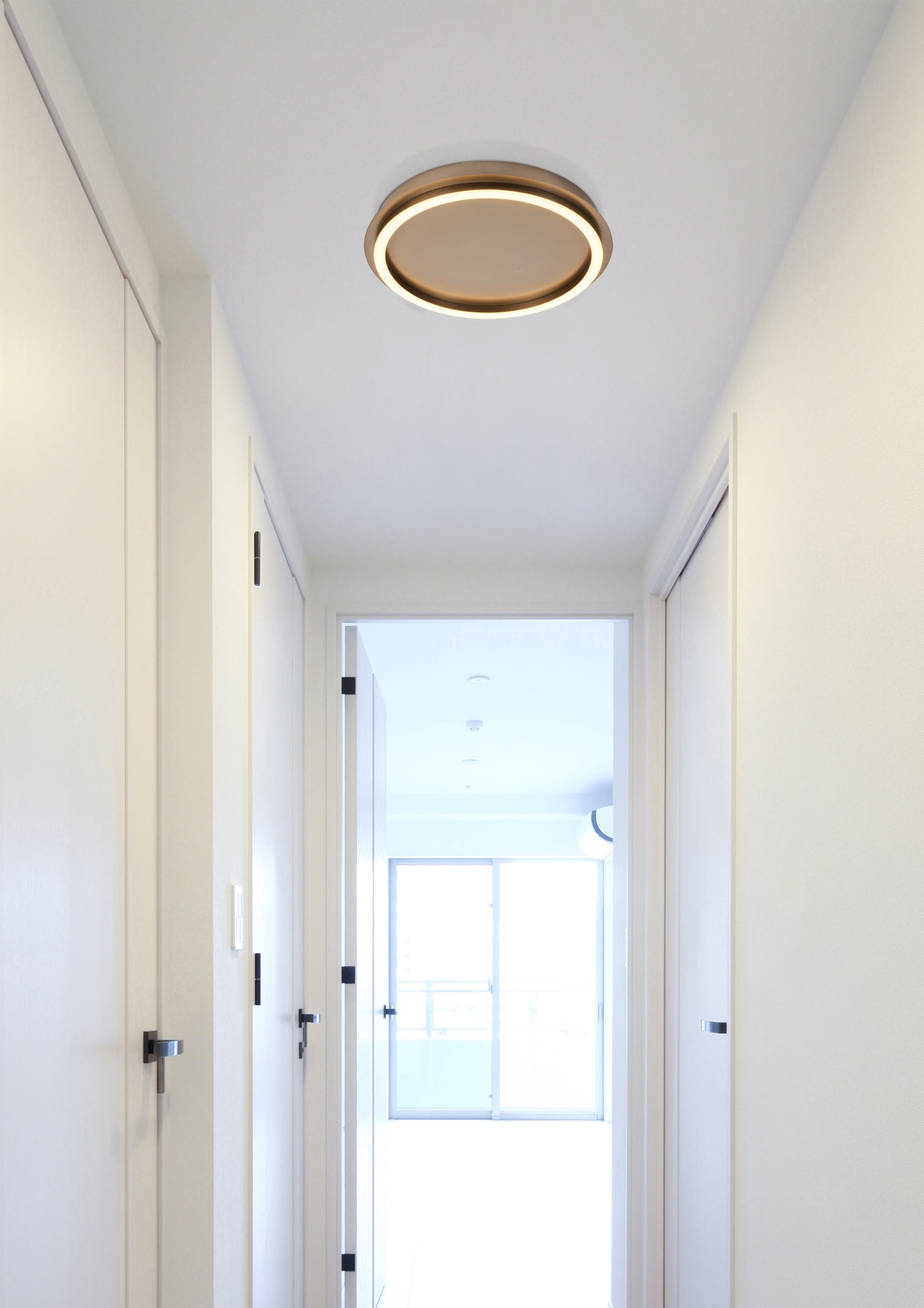 Stellar LED ceiling lamp - Latte Metal with Acrylic