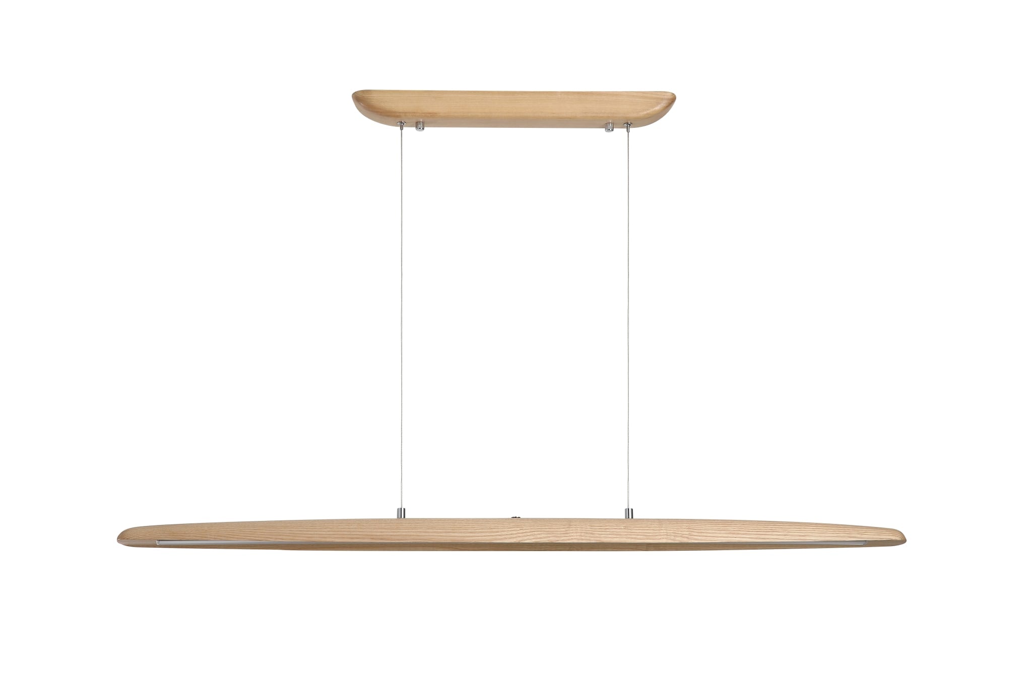 Kenzie LED Pendant, Wood