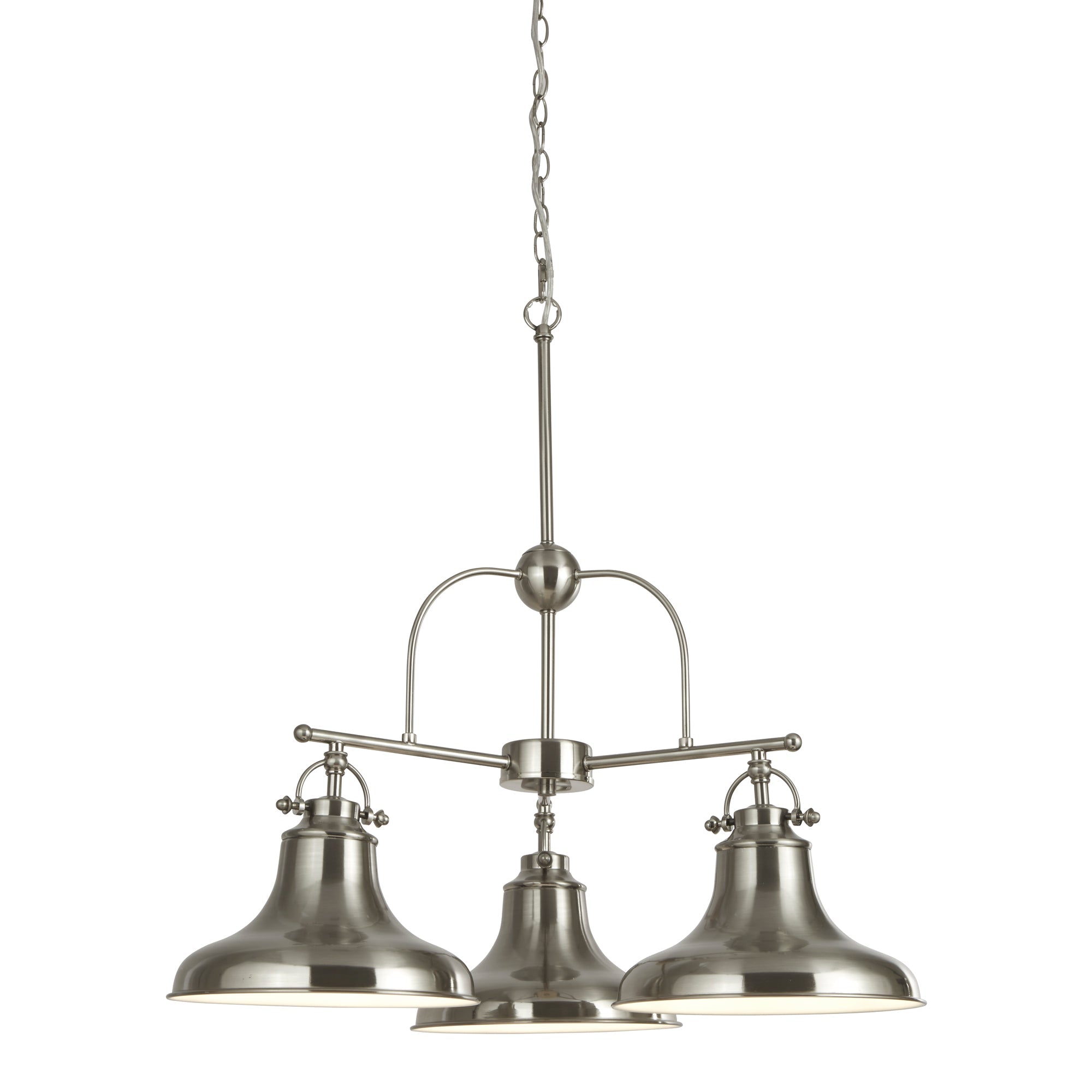 Dallas Pendant - Satin Silver