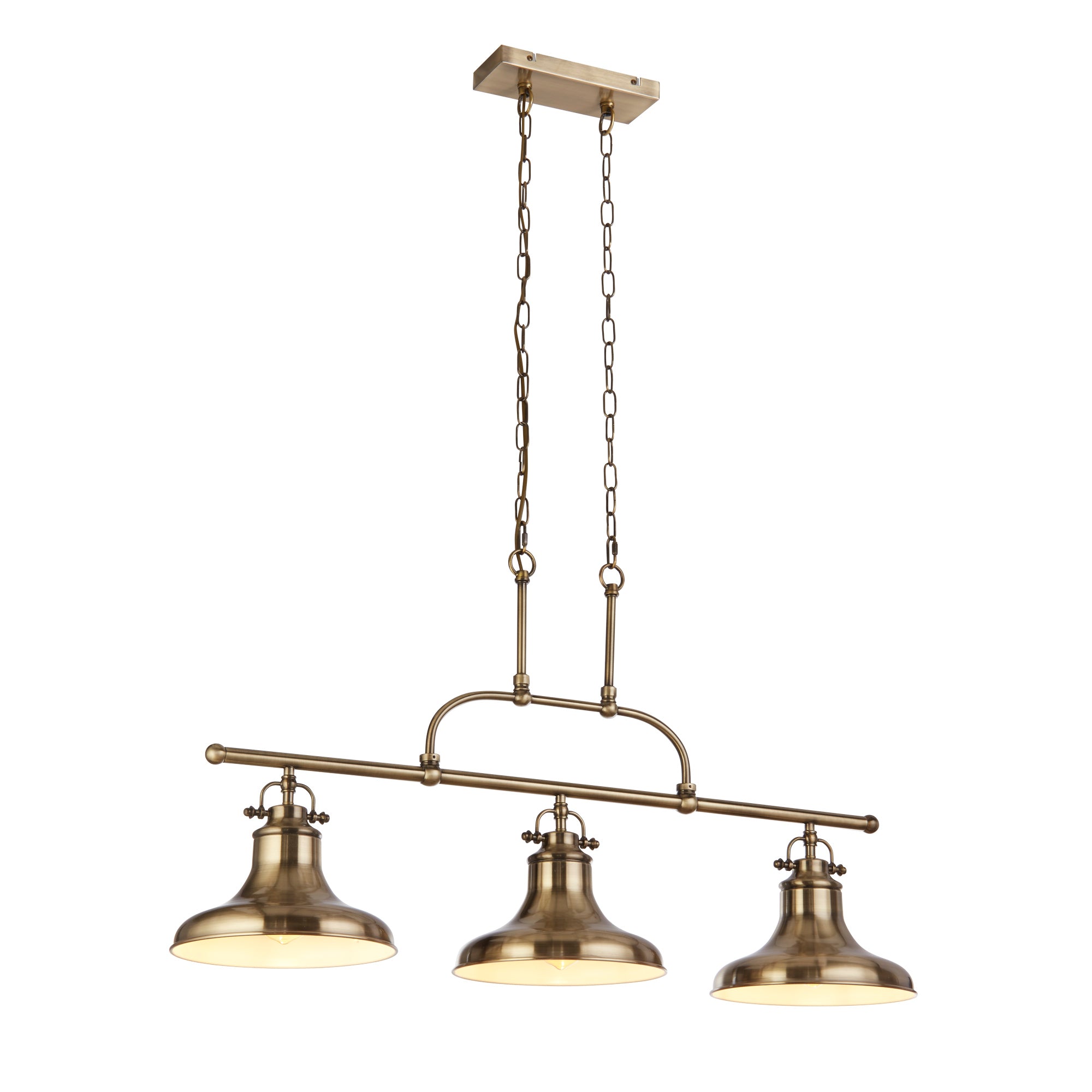 Dallas Bar Pendant -Antique Metal